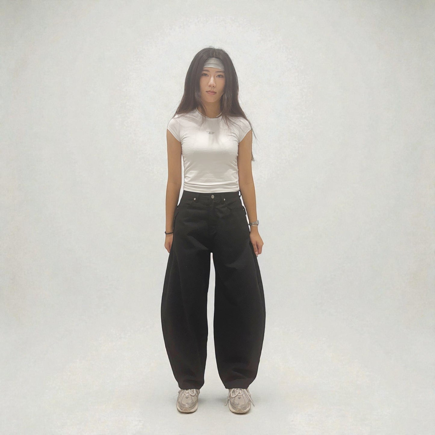 Develop Korea Sable Jeans Black