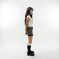 Develop Korea Atlanta Mini Skirt Black | ODD EVEN