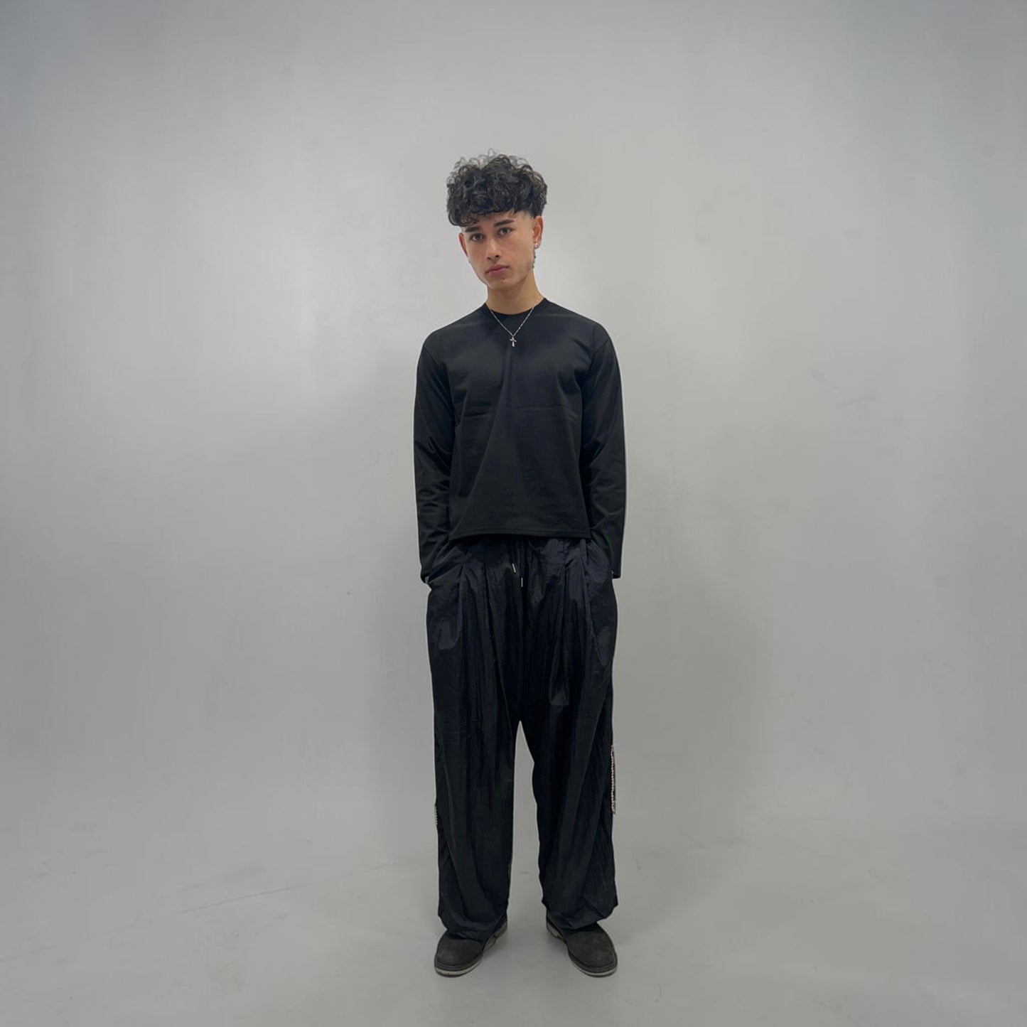 Pulse System Track Pants Black | ODD EVEN