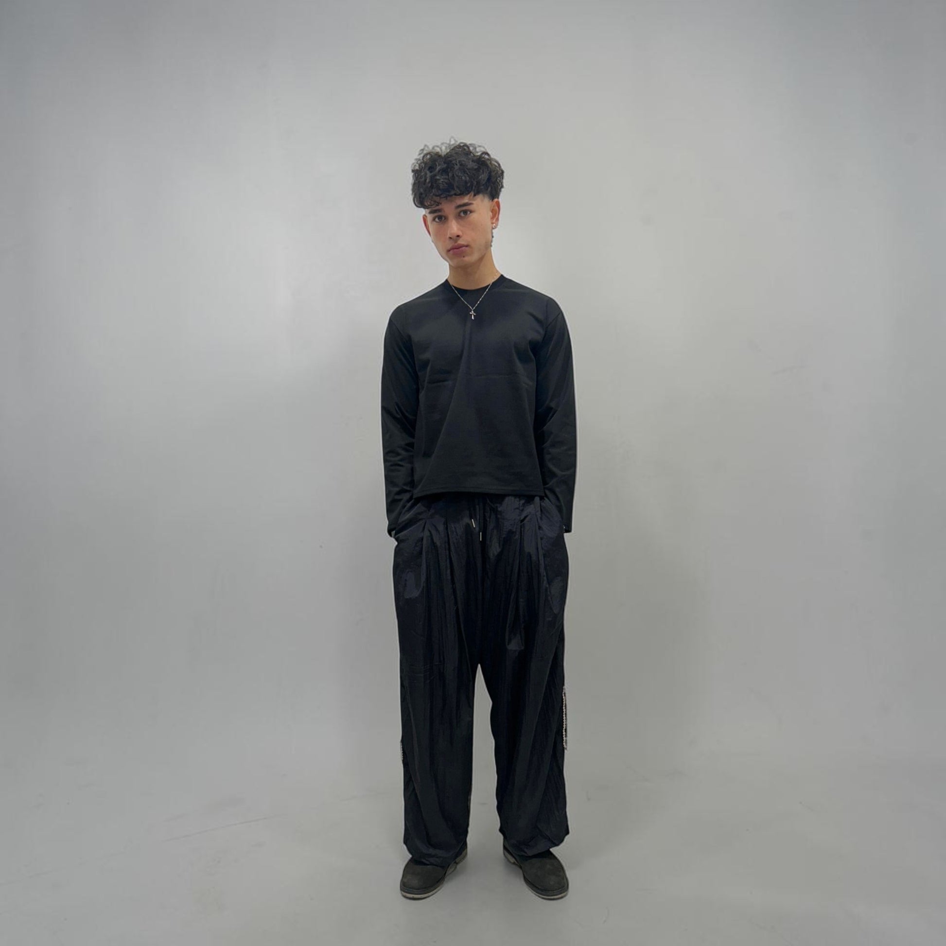 Pulse System Track Pants Black | ODD EVEN