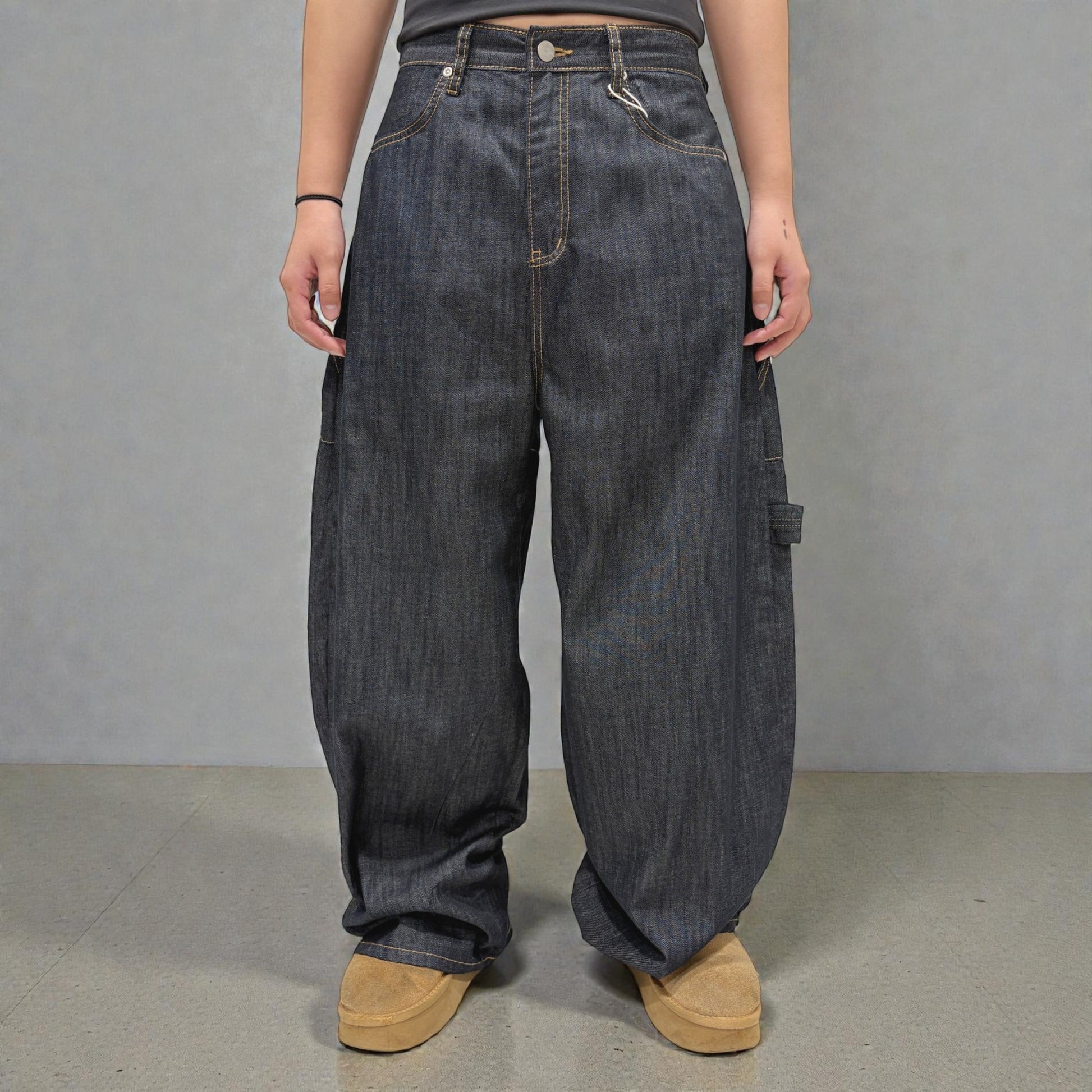 Develop Korea Menace Jeans Indigo | ODD EVEN