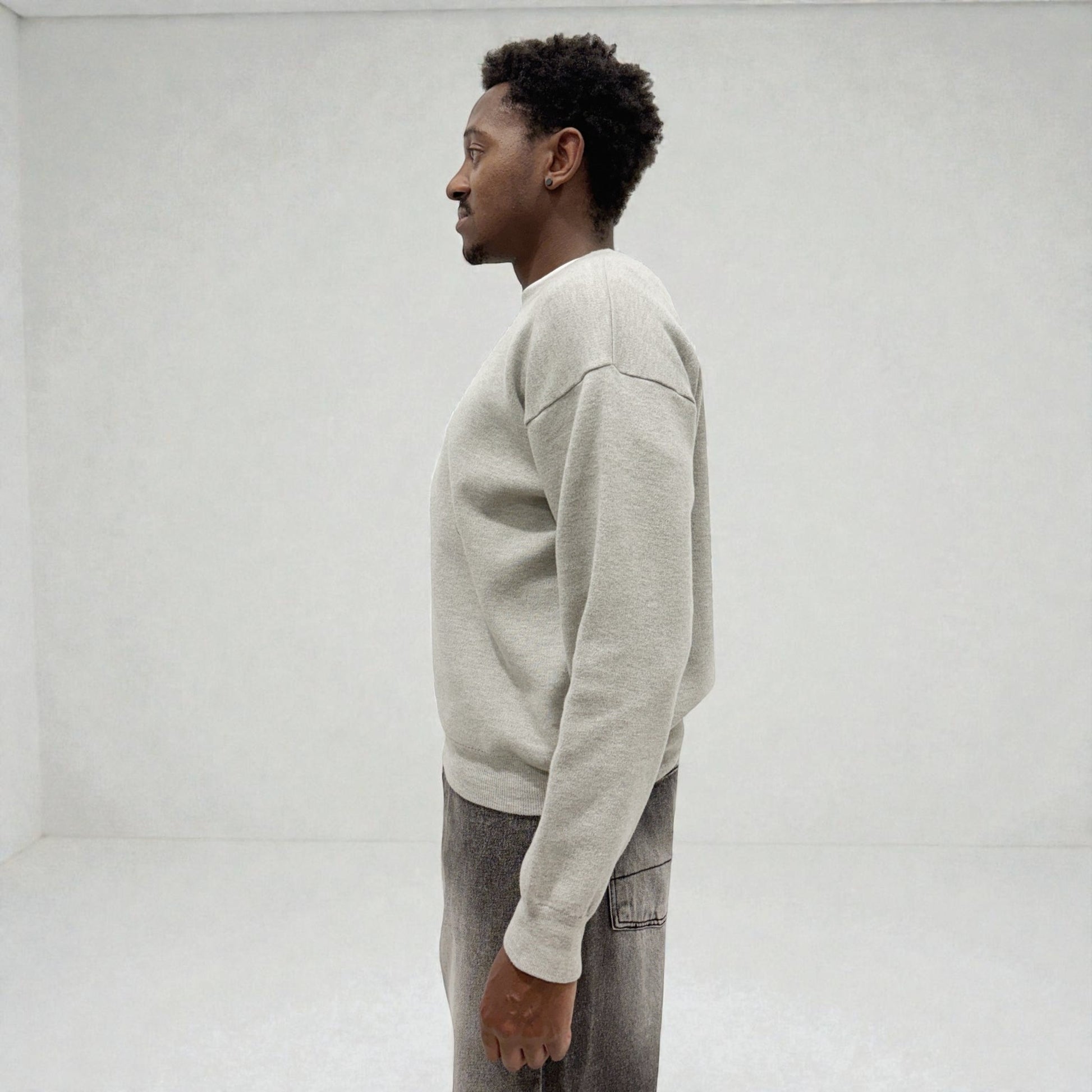 Howell Mid 80s Crew Grey | ODD EVEN