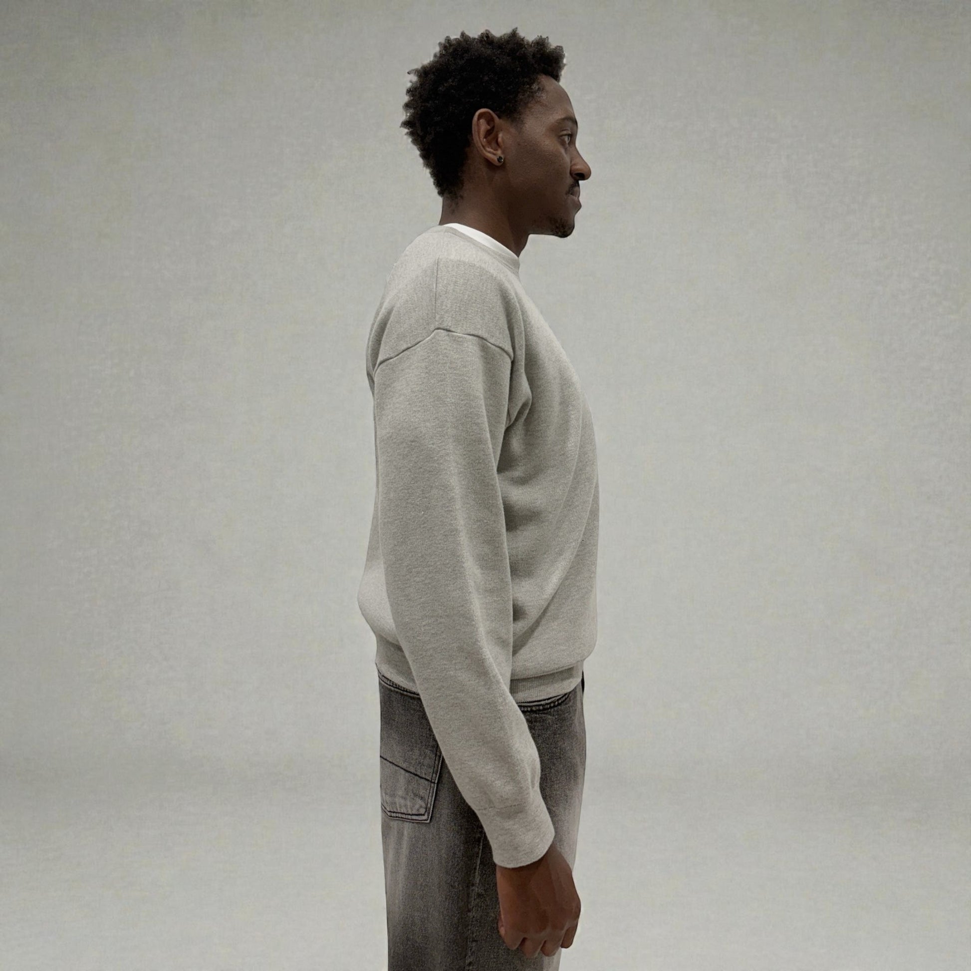 Howell Mid 80s Crew Grey | ODD EVEN