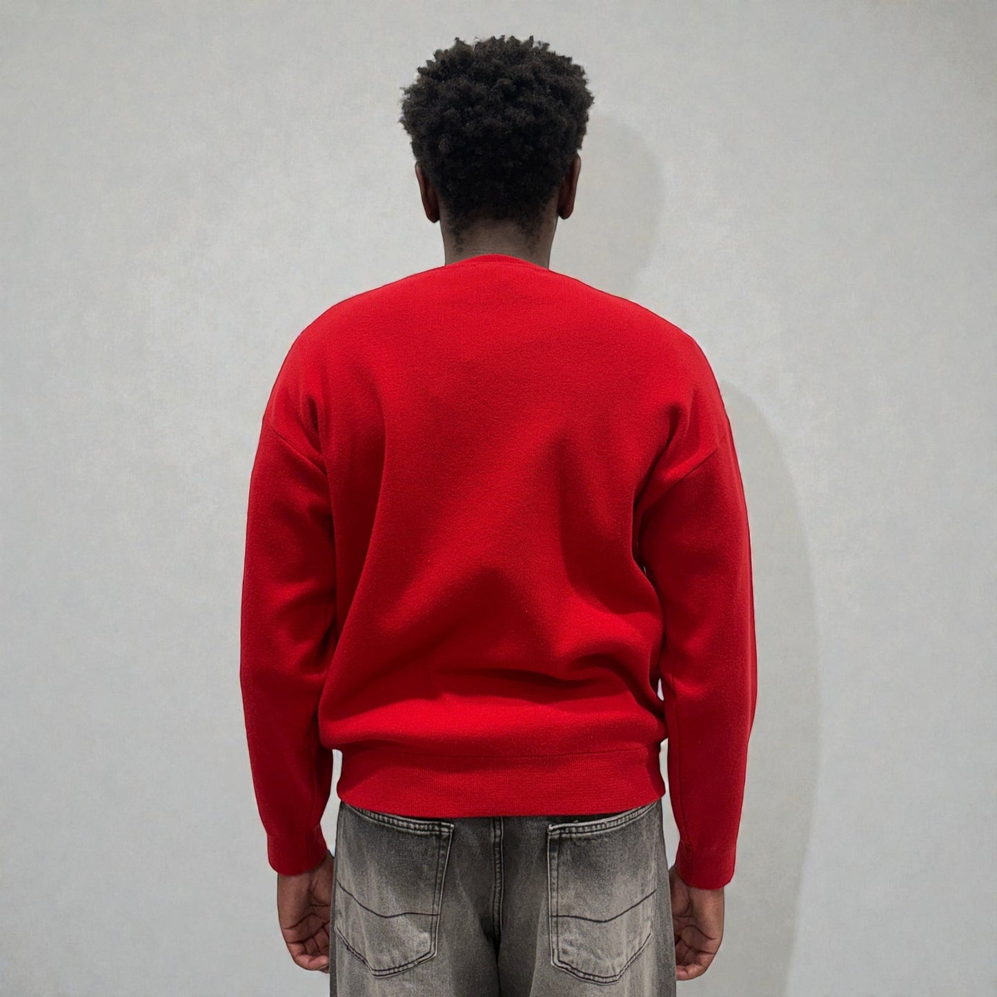 Howell Mid 80s Crew Blood Red | ODD EVEN