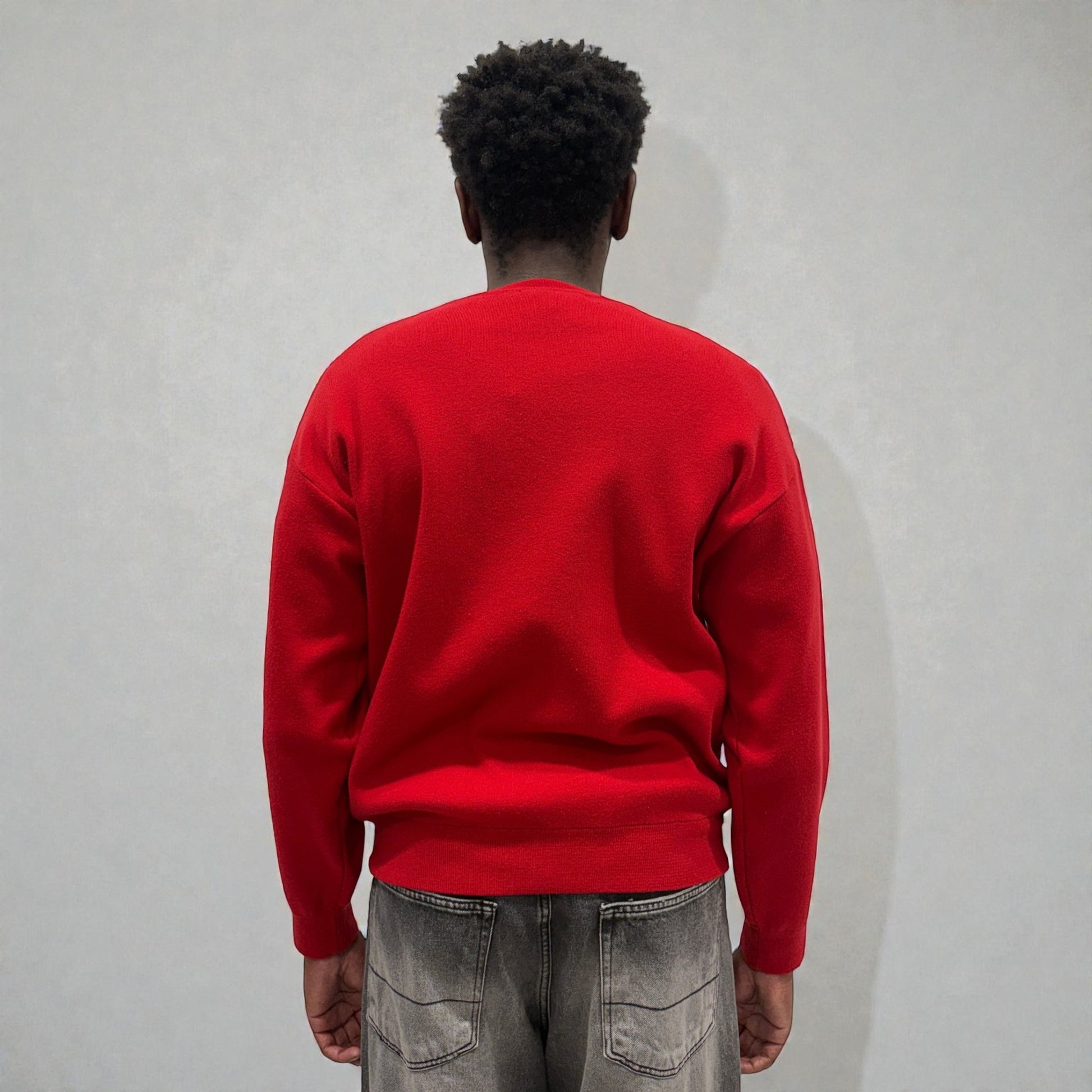 Howell Mid 80s Crew Blood Red | ODD EVEN