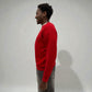 Howell Mid 80s Crew Blood Red | ODD EVEN