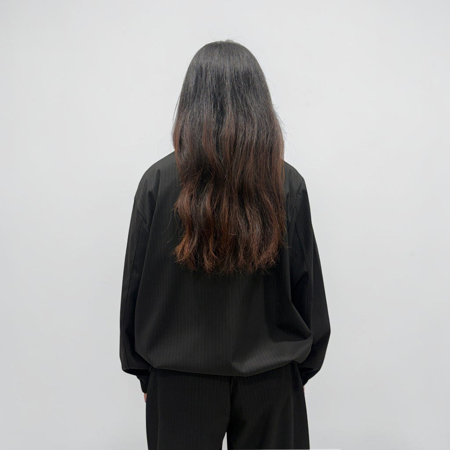 Kaleidoscope Sloane Pinstripe Jacket Black