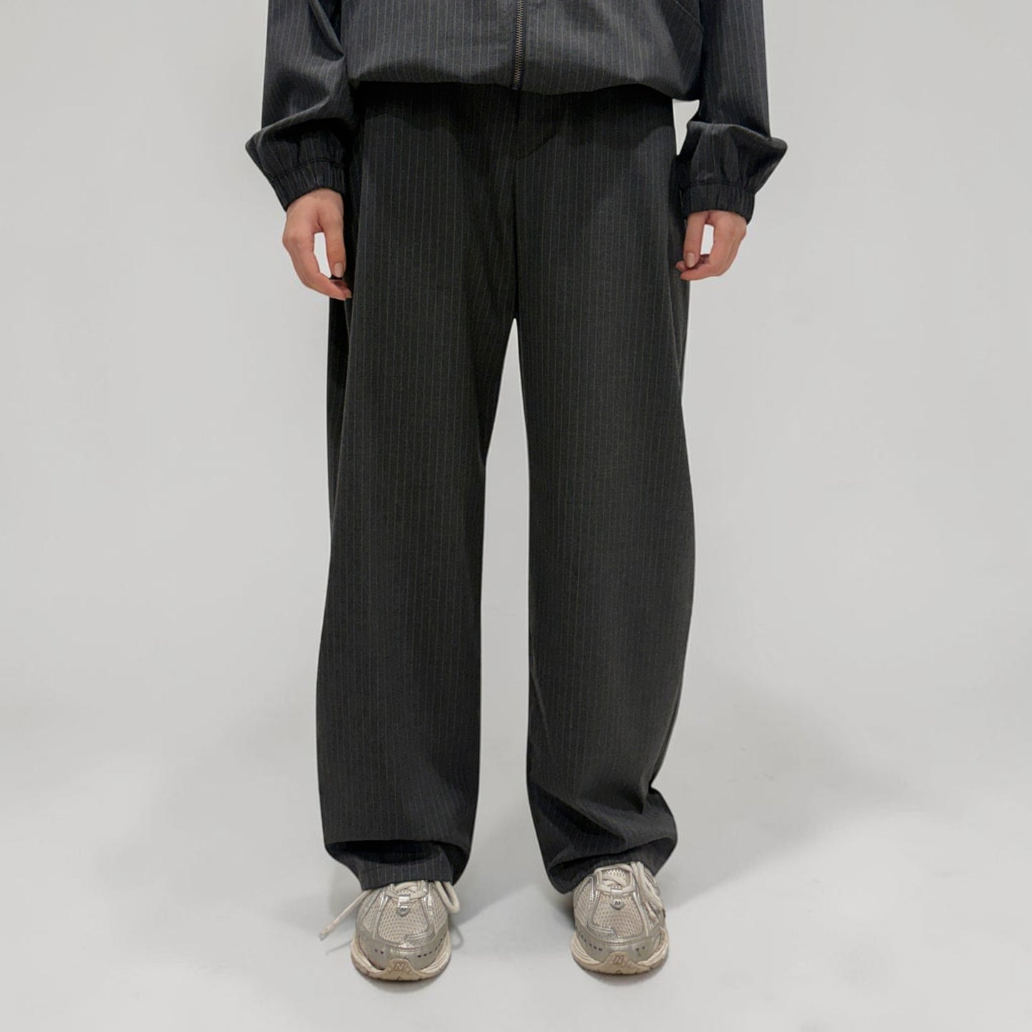 Kaleidoscope Sloane Pinstripe Pants Charcoal