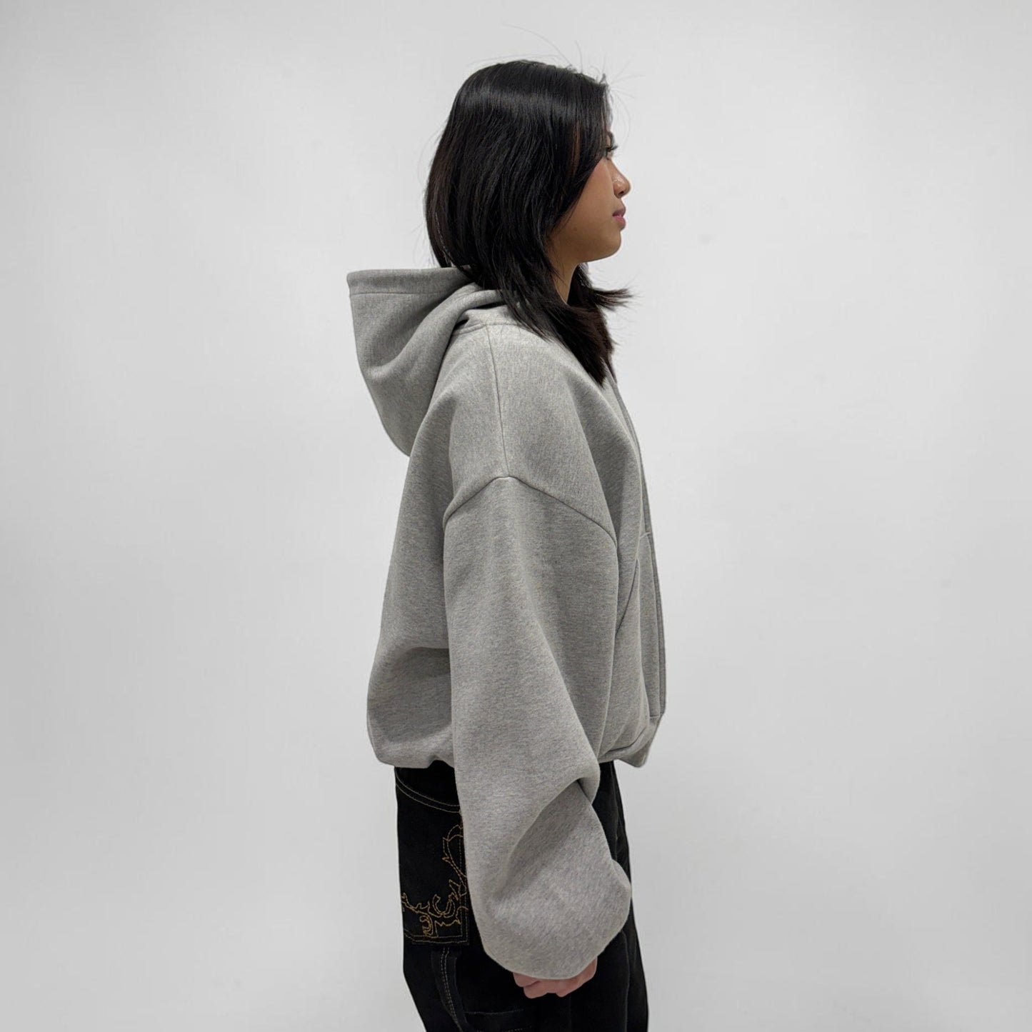 Invis-Able Hamptons Zip Hoodie Dark Grey | ODD EVEN