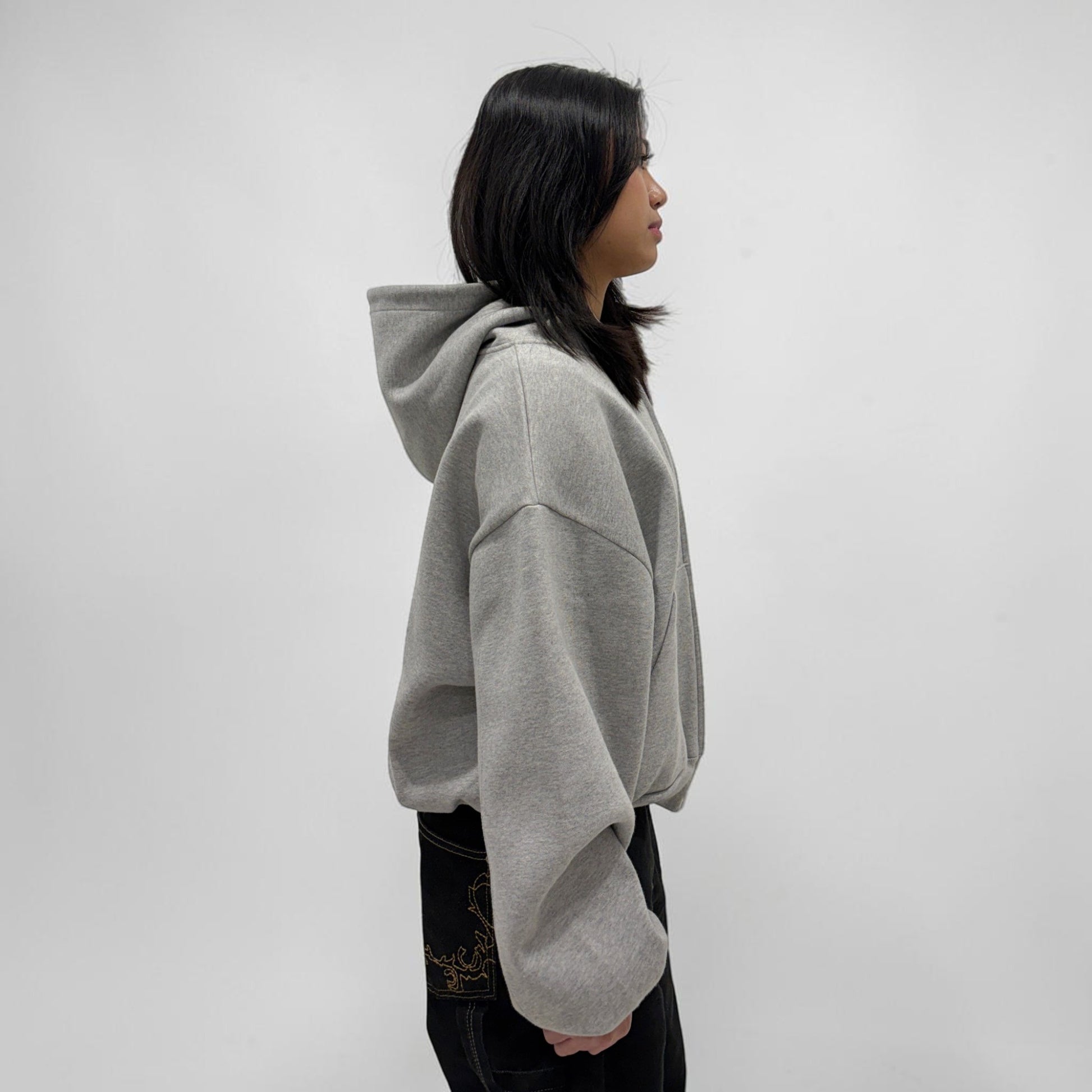 Invis-Able Hamptons Zip Hoodie Dark Grey | ODD EVEN