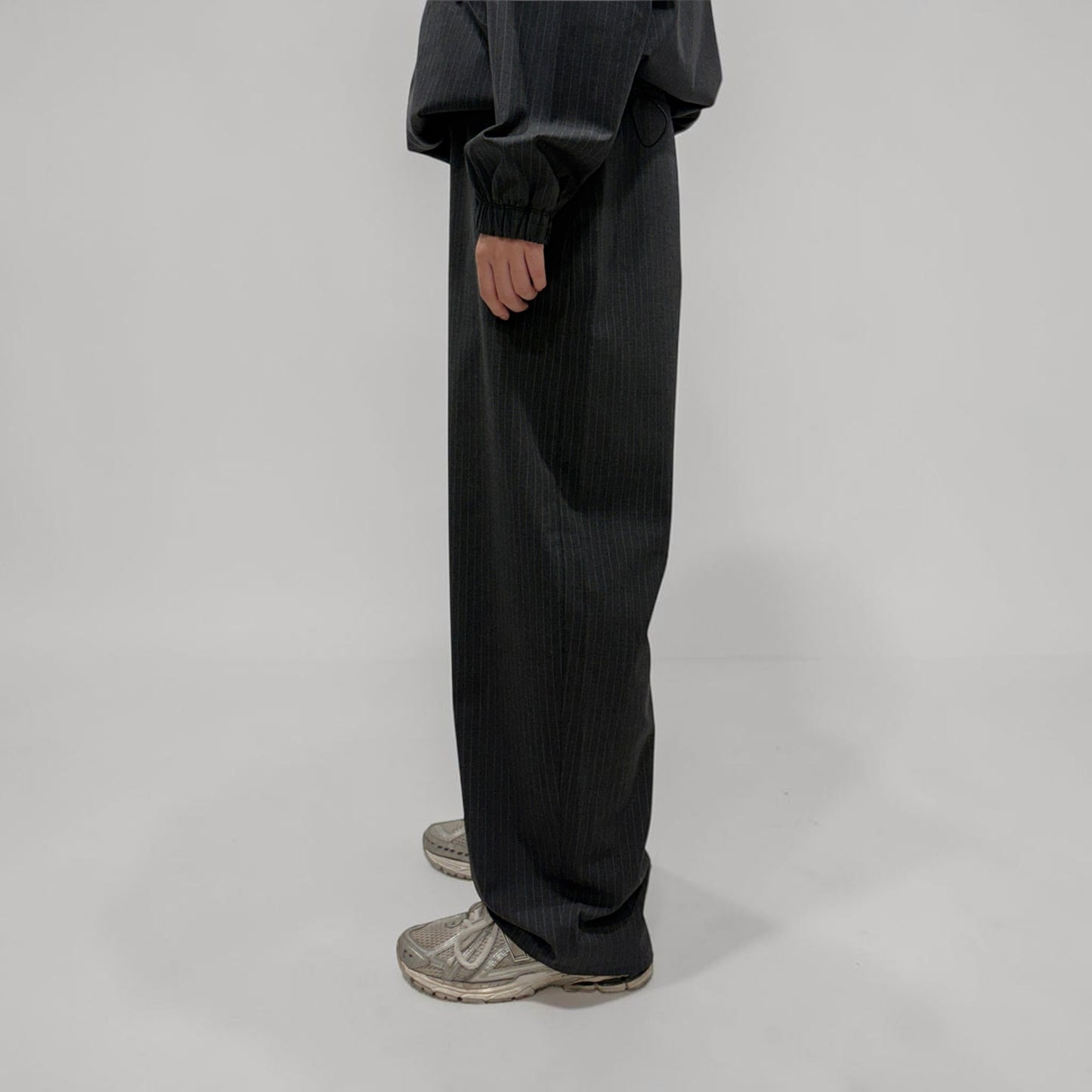Kaleidoscope Sloane Pinstripe Pants Charcoal