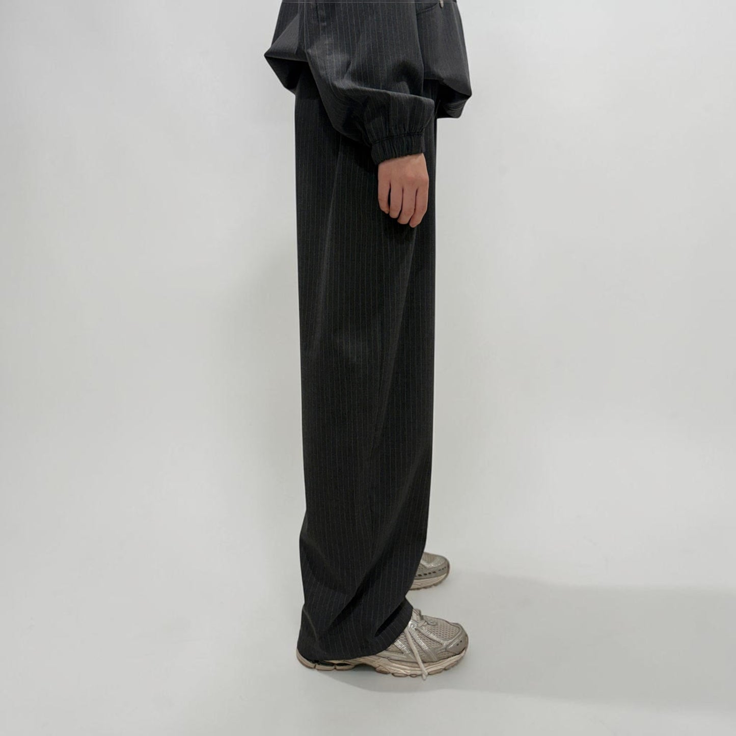 Kaleidoscope Sloane Pinstripe Pants Charcoal