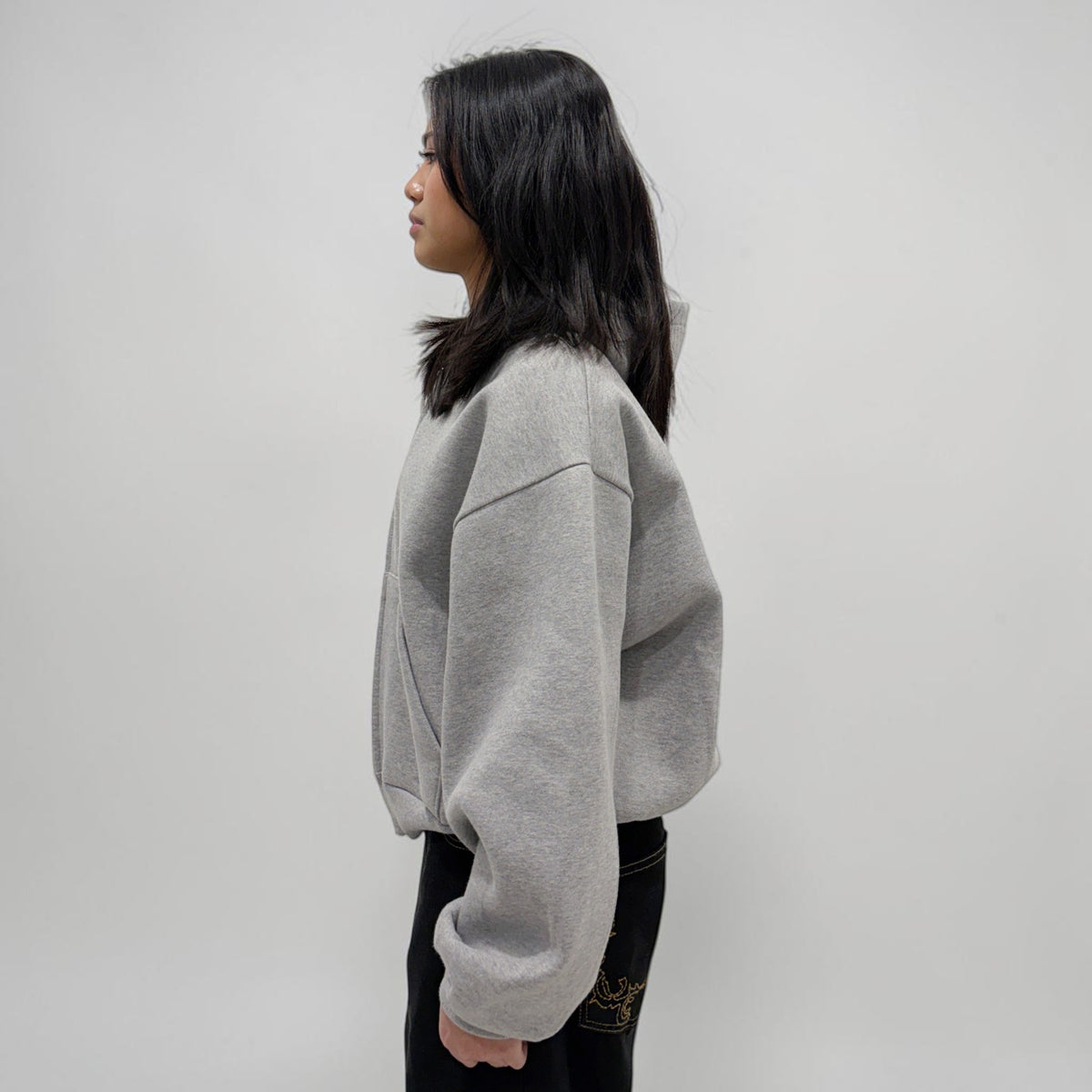Invis-Able Hamptons Zip Hoodie Dark Grey | ODD EVEN