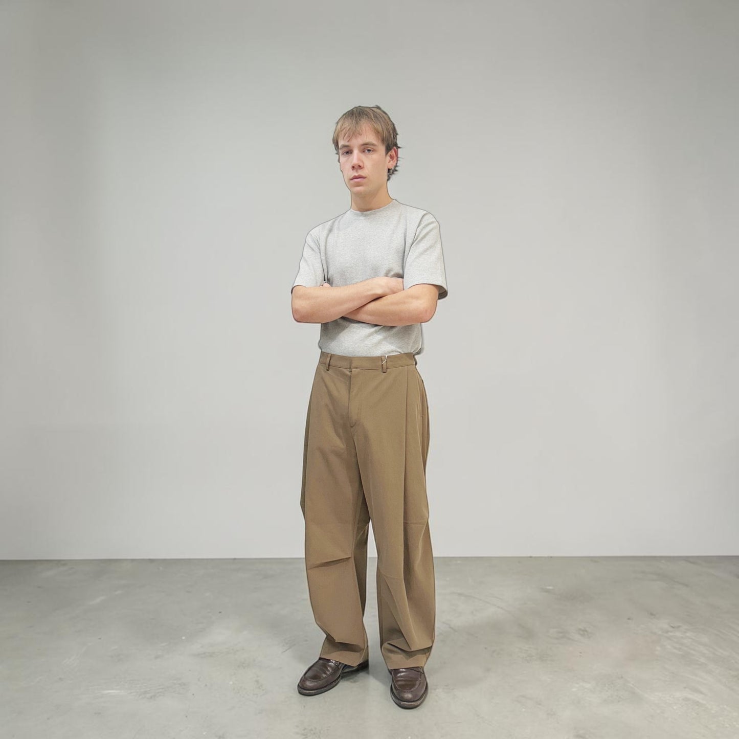 Senne Investment Pants Tan | ODD EVEN