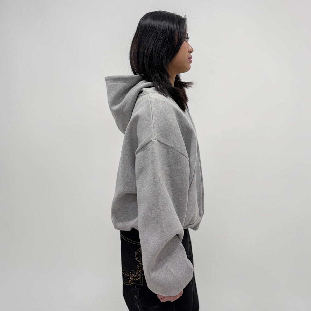 Invis-Able Hamptons Zip Hoodie Dark Grey | ODD EVEN