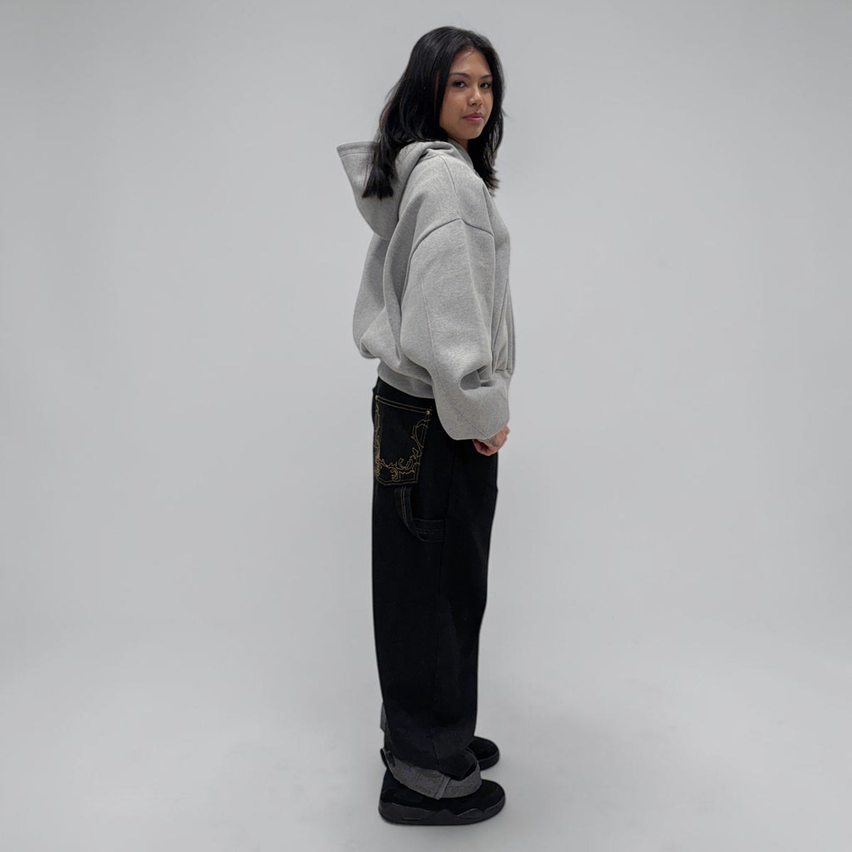 Invis-Able Hamptons Zip Hoodie Dark Grey | ODD EVEN