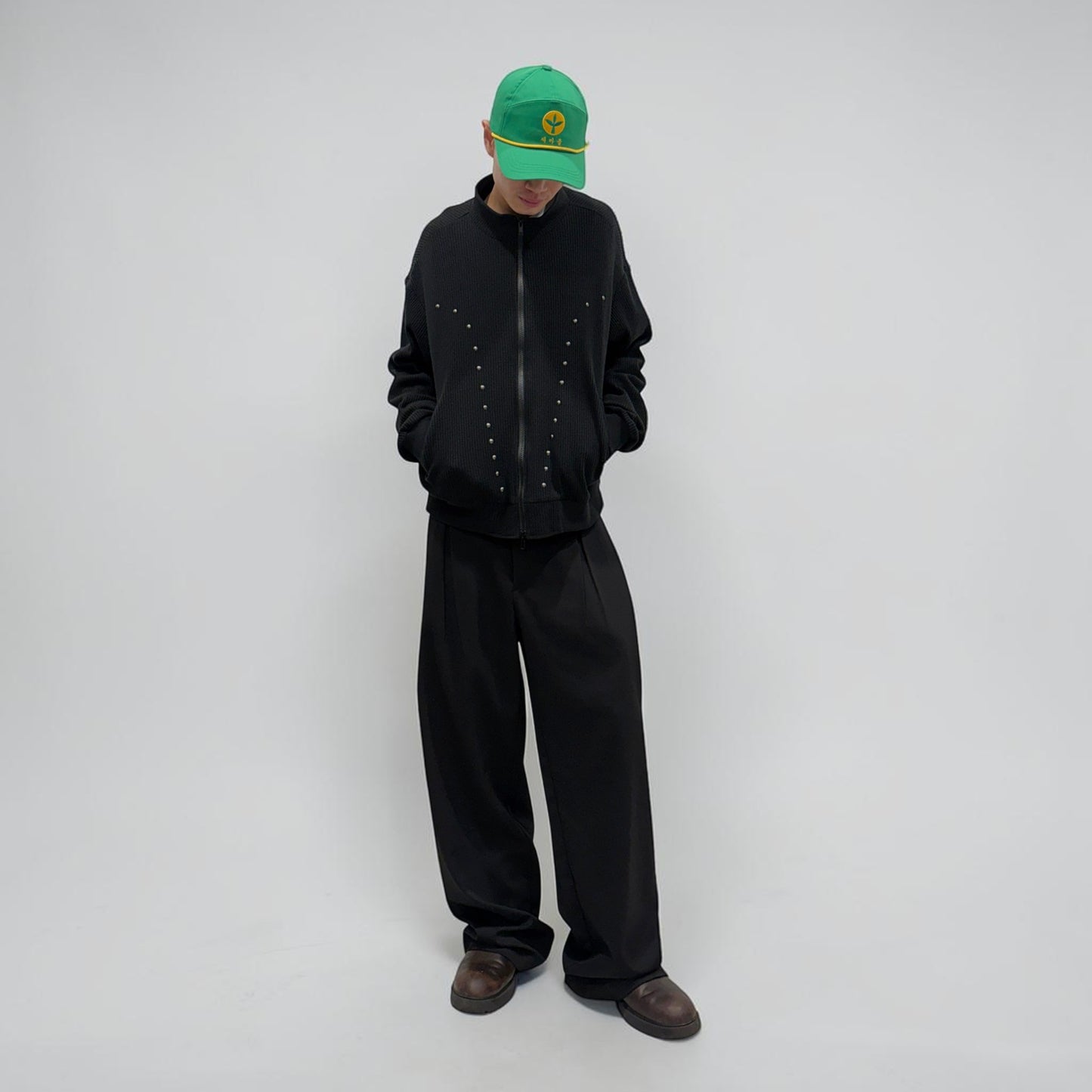 Kaleidoscope Studio Rib Knit Black