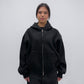 Invis-Able Hamptons Zip Hoodie Black | ODD EVEN
