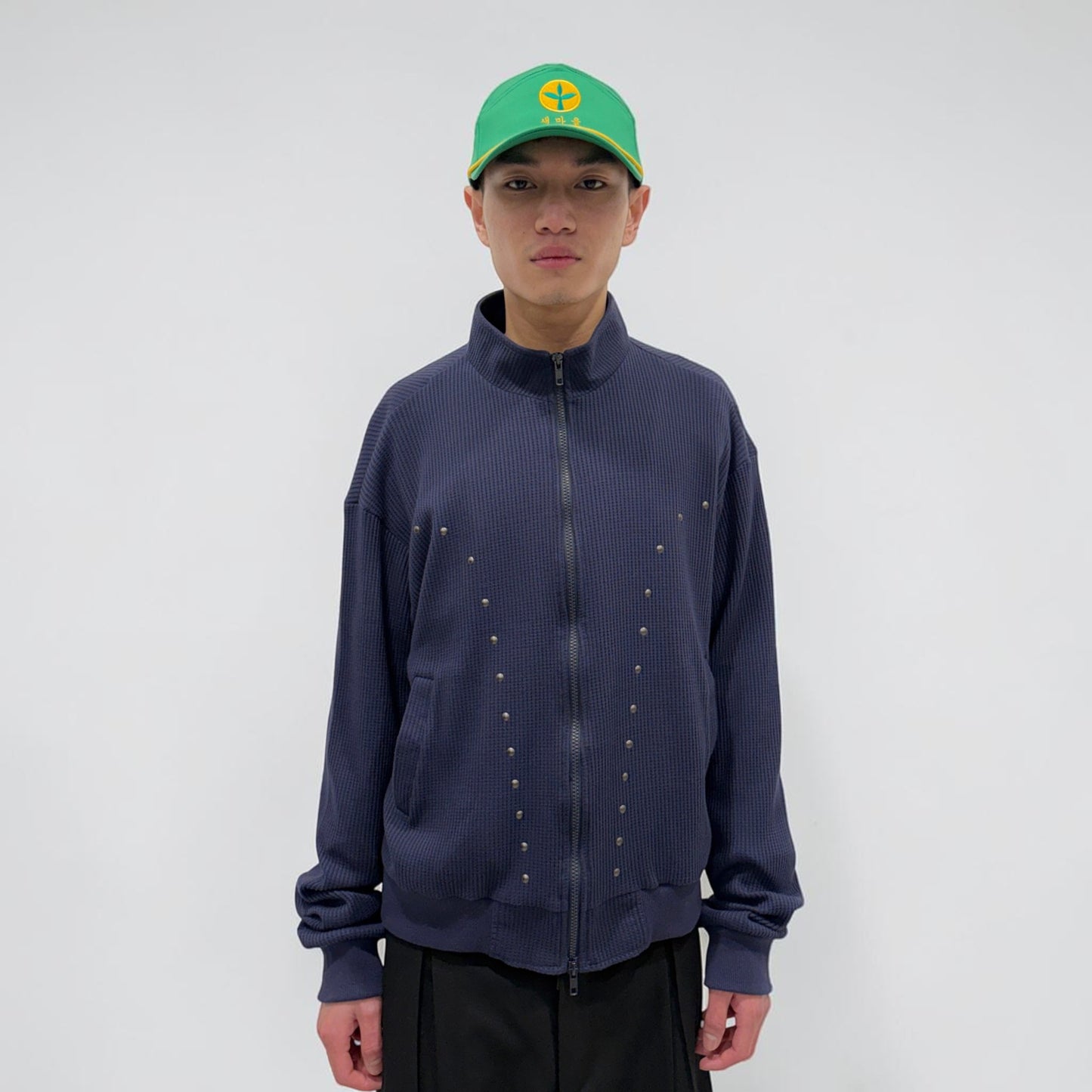 Kaleidoscope Studio Rib Knit Navy