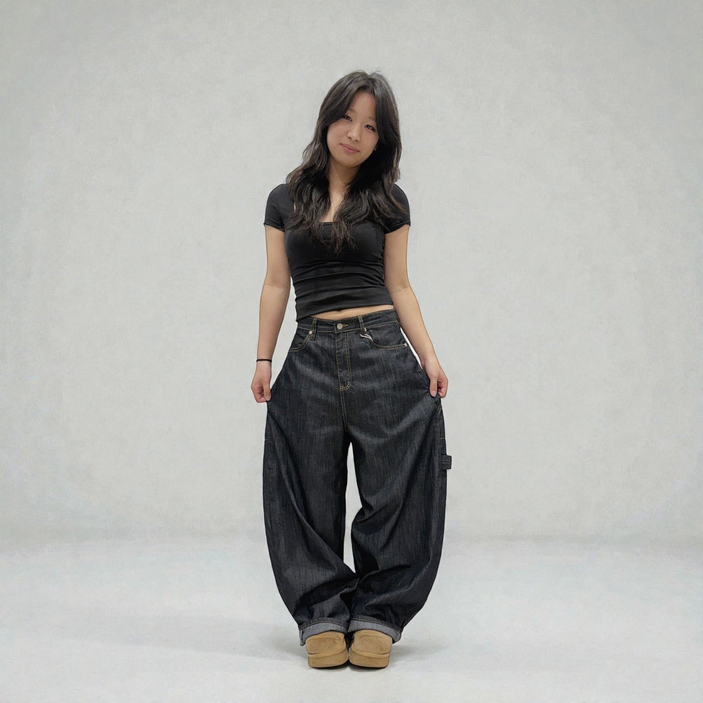 Develop Korea Menace Jeans Indigo | ODD EVEN
