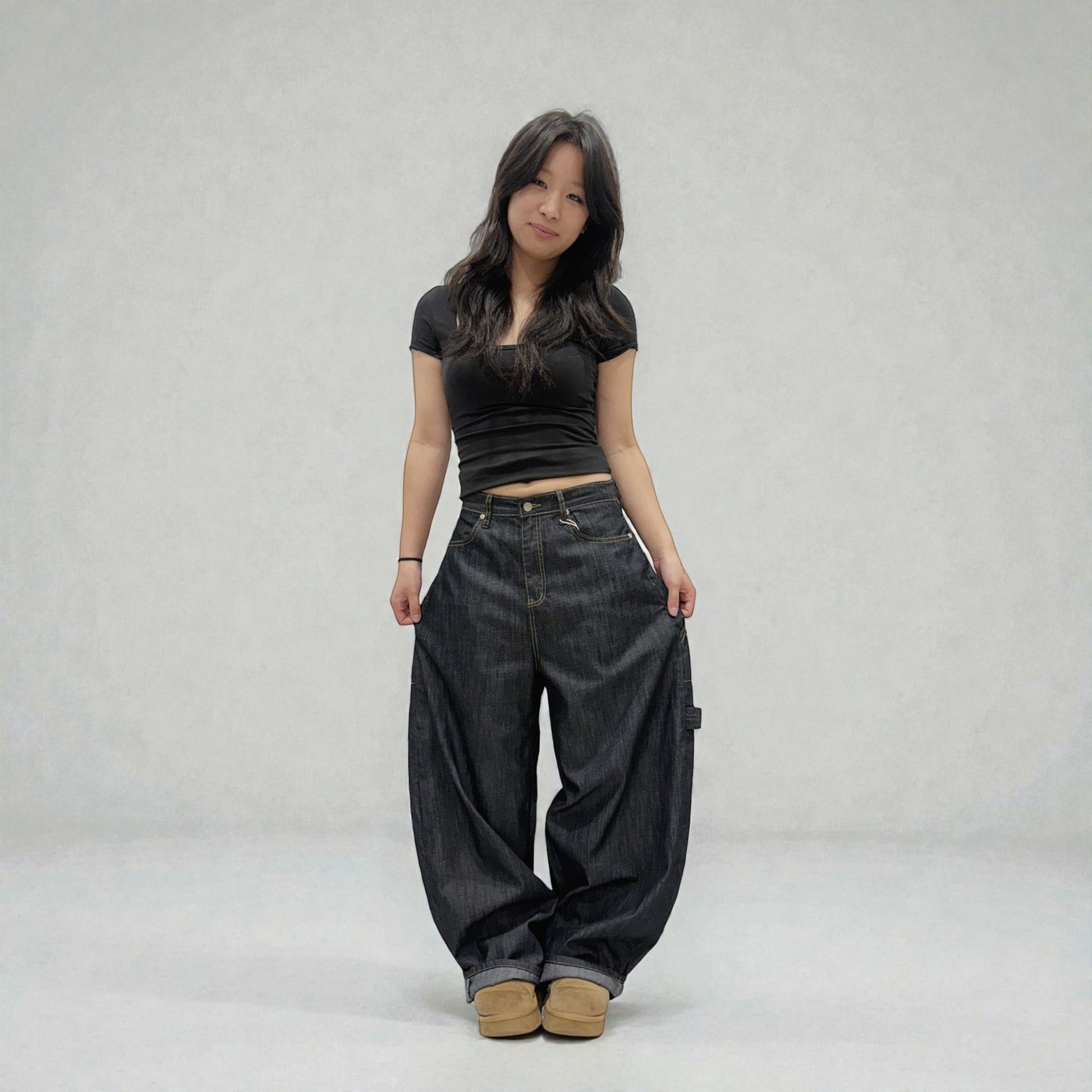 Develop Korea Menace Jeans Indigo | ODD EVEN