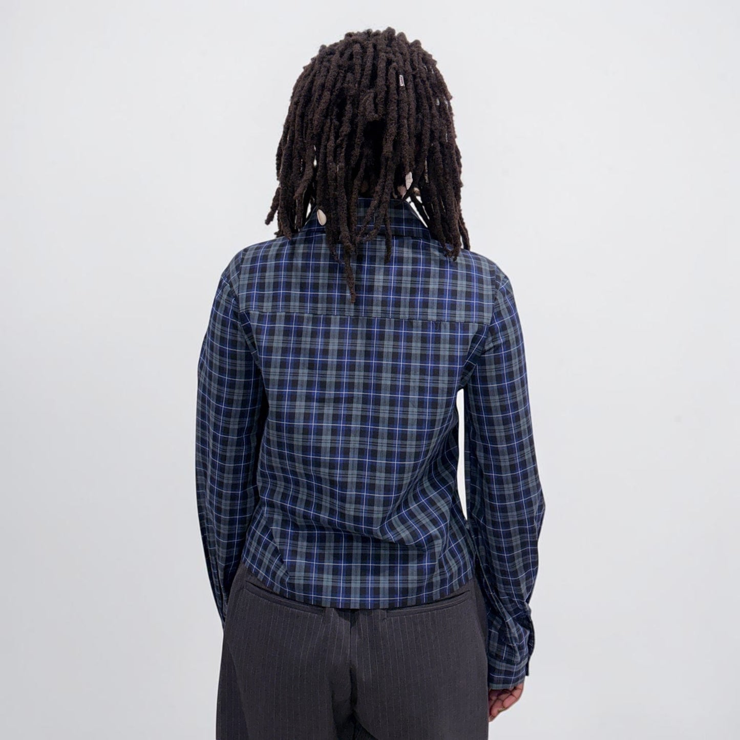 Askhaki Seoul Ribbons Shirt Blue/Green