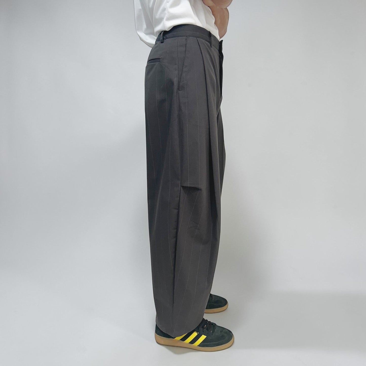 Senne Investment Pants Charcoal/Grey | ODD EVEN