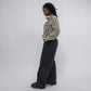 Askhaki Seoul Ribbons Shirt Tan/Burgundy | ODD EVEN