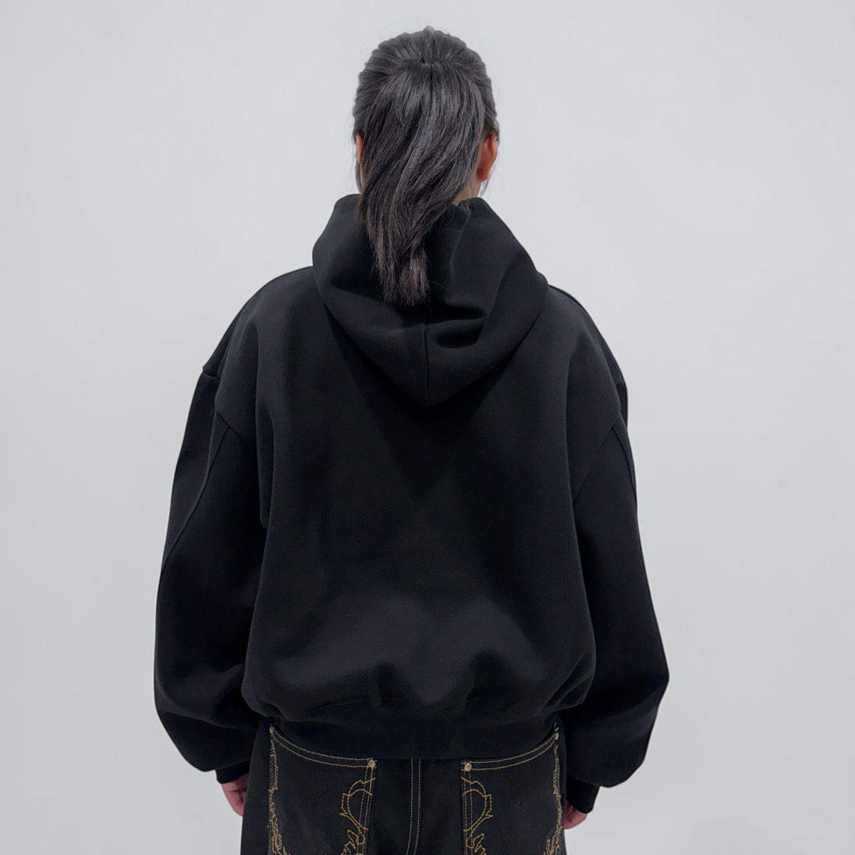Invis-Able Hamptons Pullover Hoodie Black | ODD EVEN