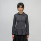 Askhaki Seoul Margot Dress Charcoal