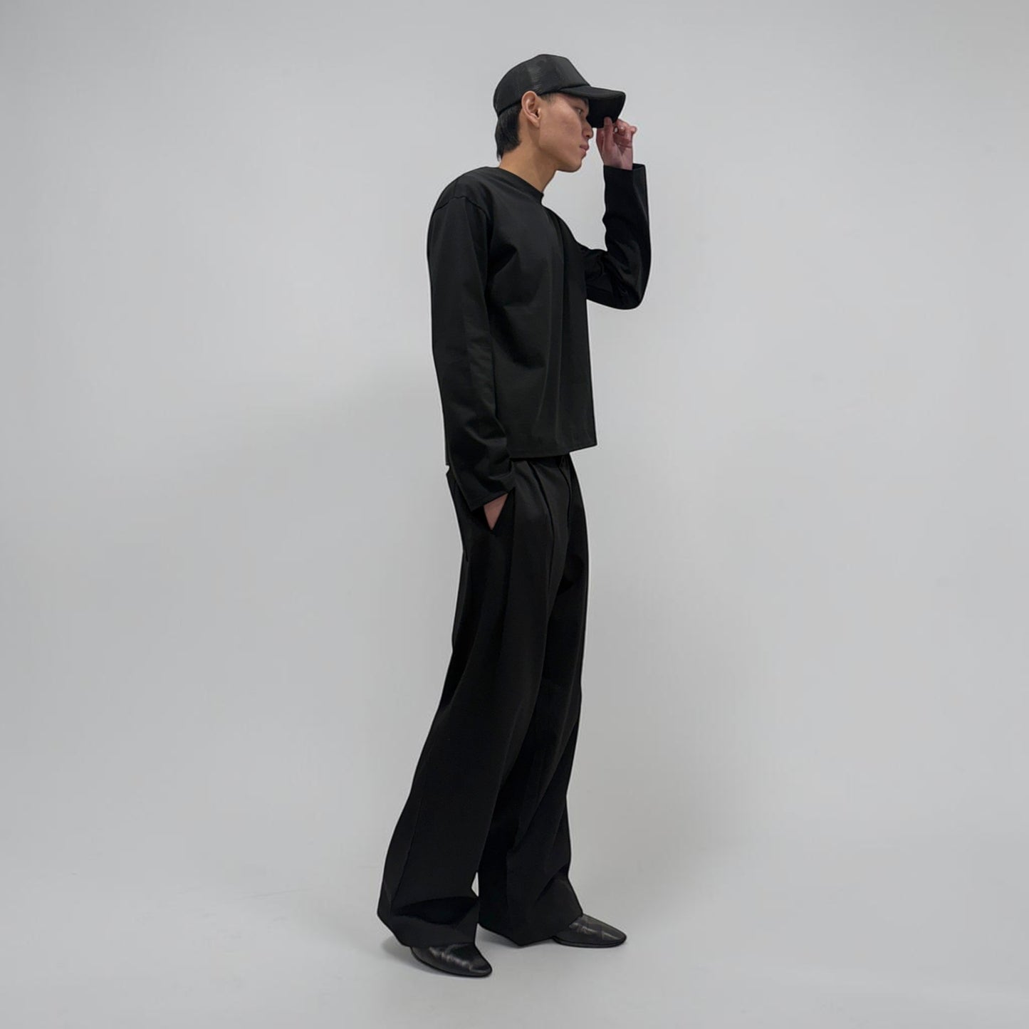 By Attention Boxed Up L/S Black