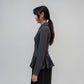 Askhaki Seoul Margot Dress Charcoal