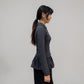 Askhaki Seoul Margot Dress Charcoal