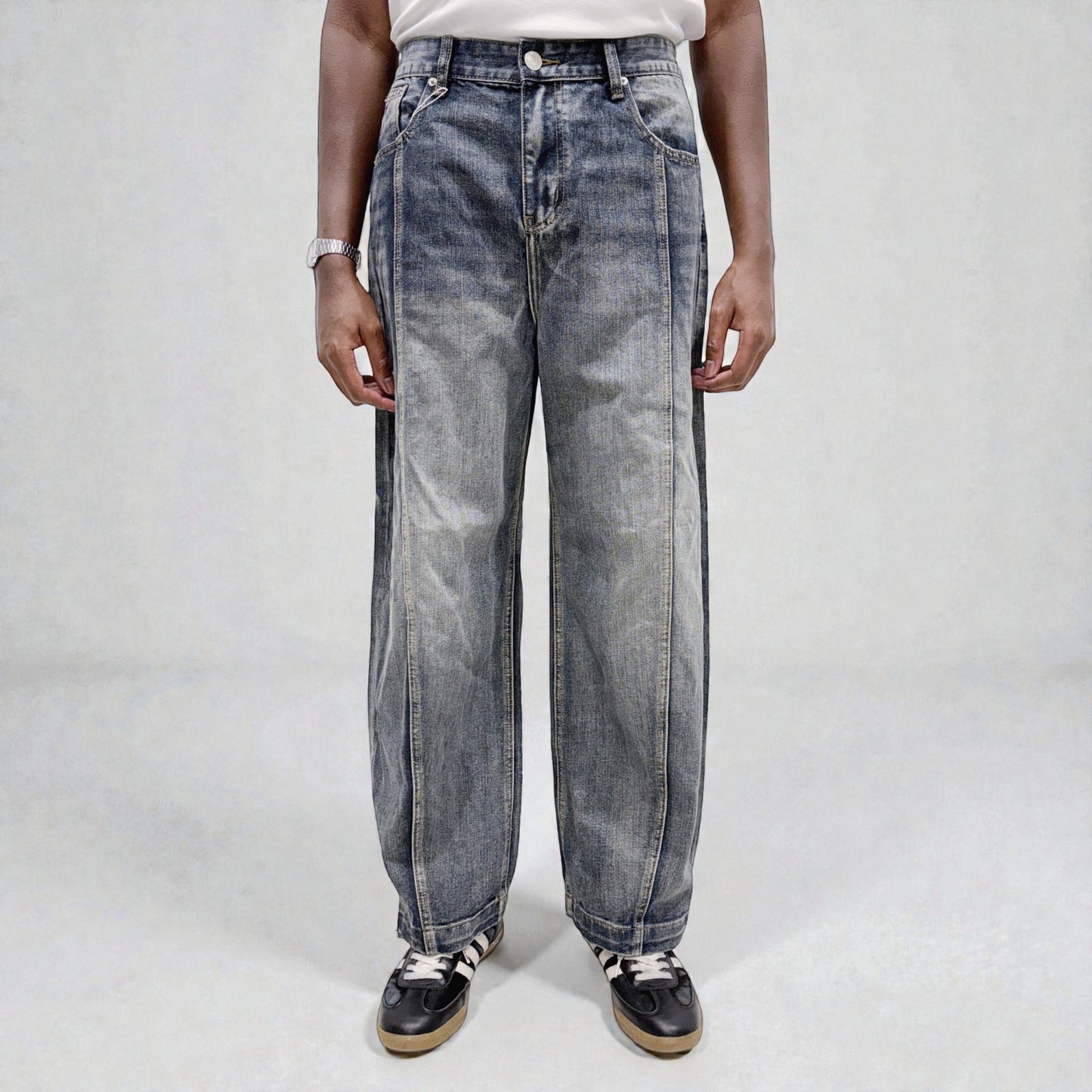 Ripen Cannon Jeans Denim Blue | ODD EVEN