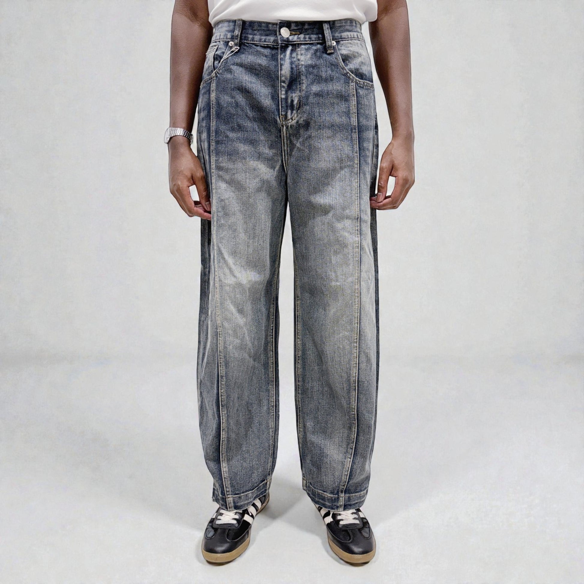 Ripen Cannon Jeans Denim Blue | ODD EVEN