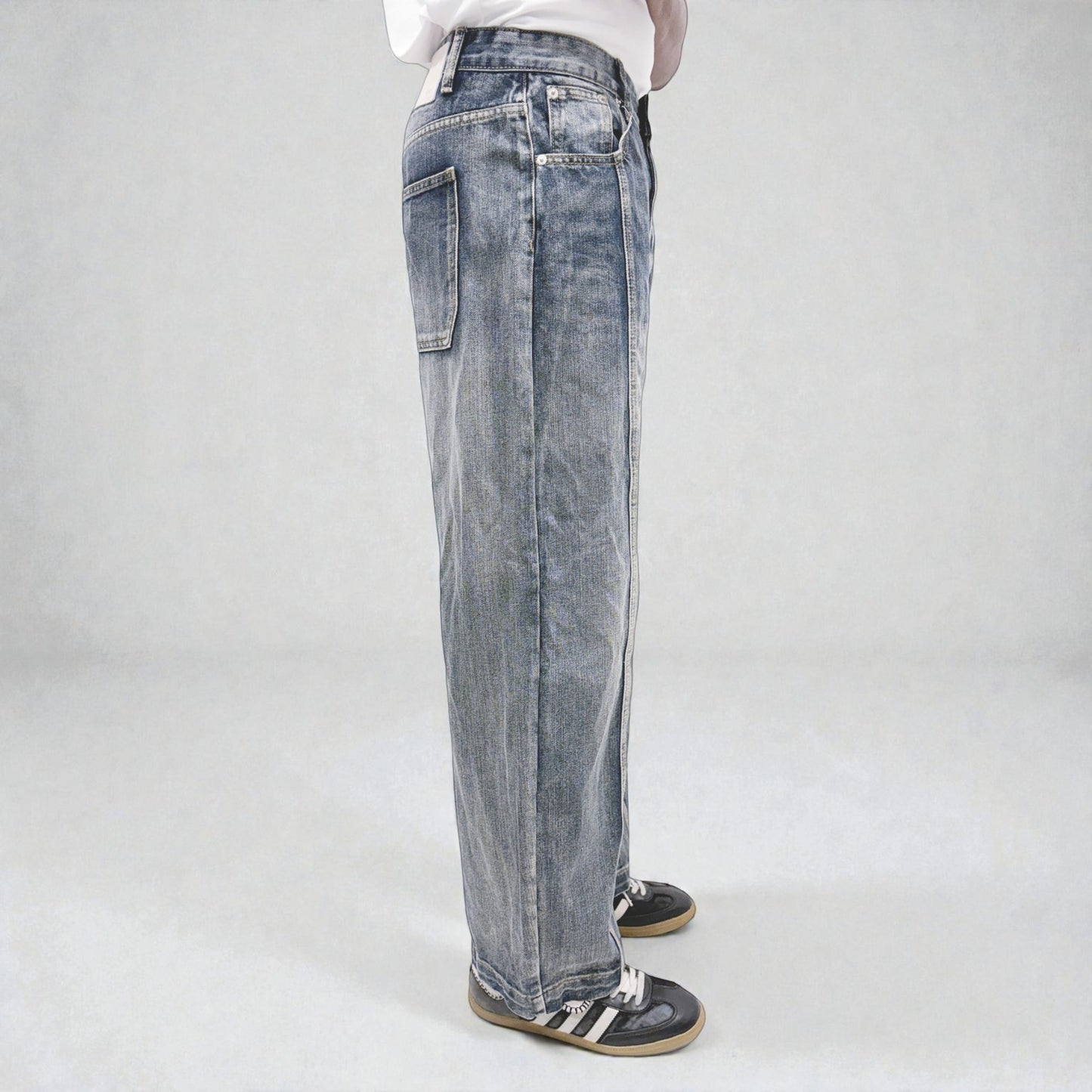 Ripen Cannon Jeans Denim Blue | ODD EVEN
