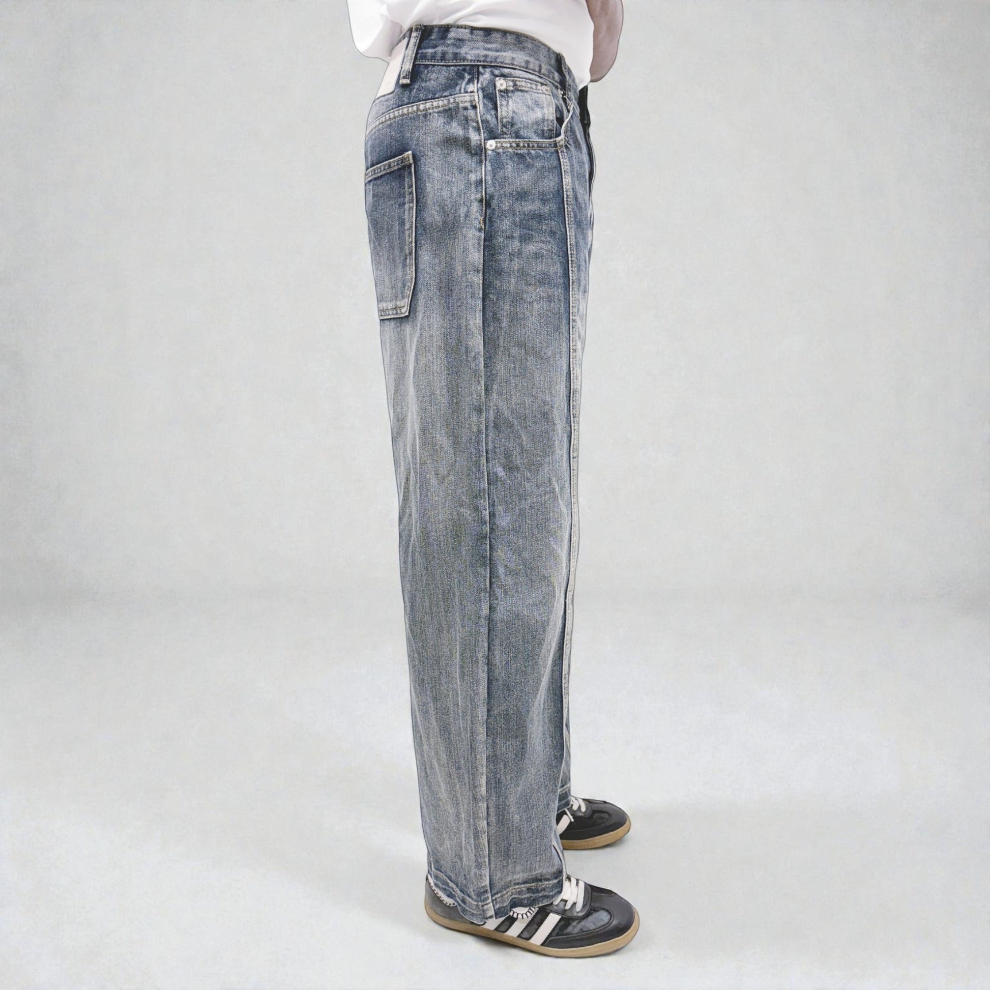 Ripen Cannon Jeans Denim Blue | ODD EVEN