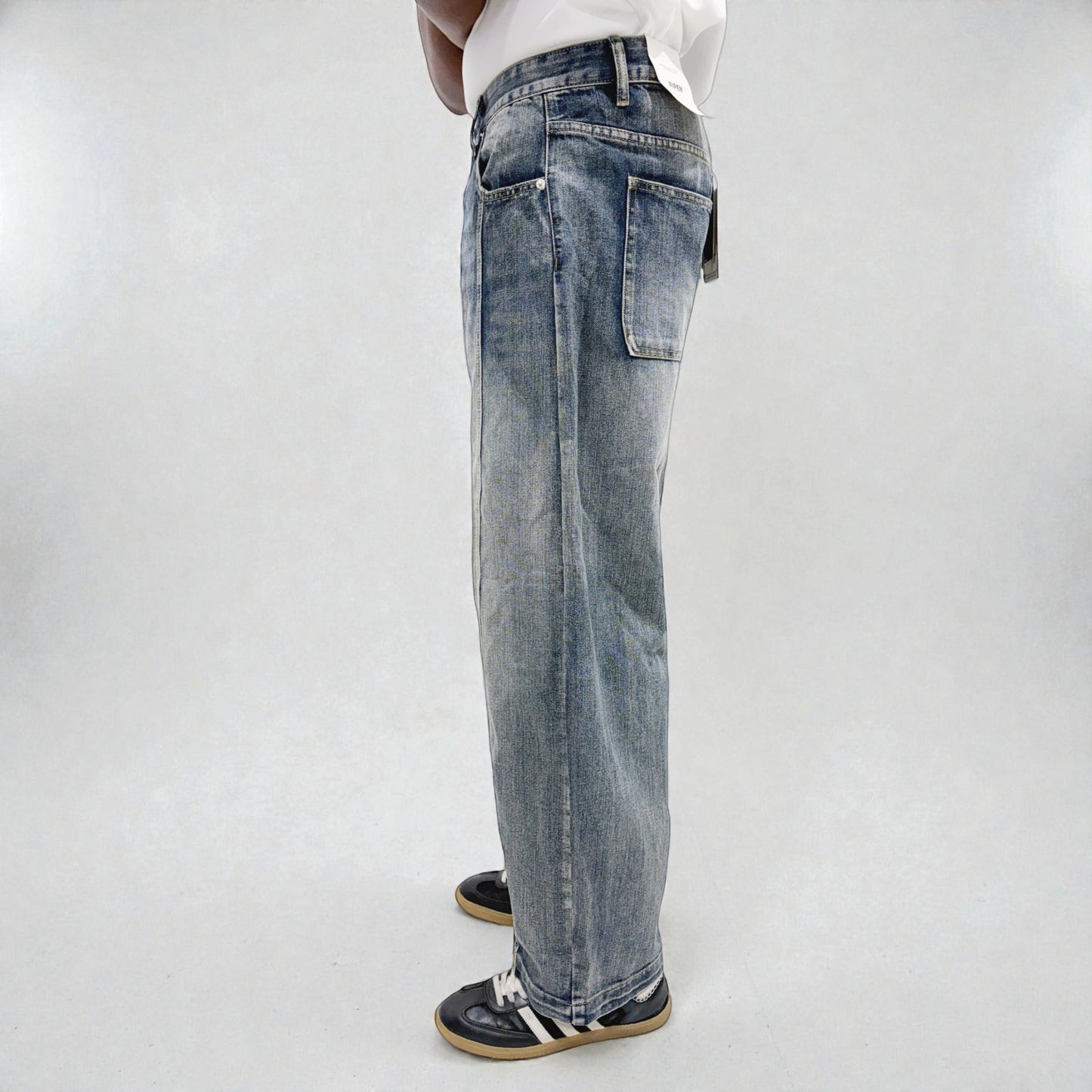Ripen Cannon Jeans Denim Blue | ODD EVEN