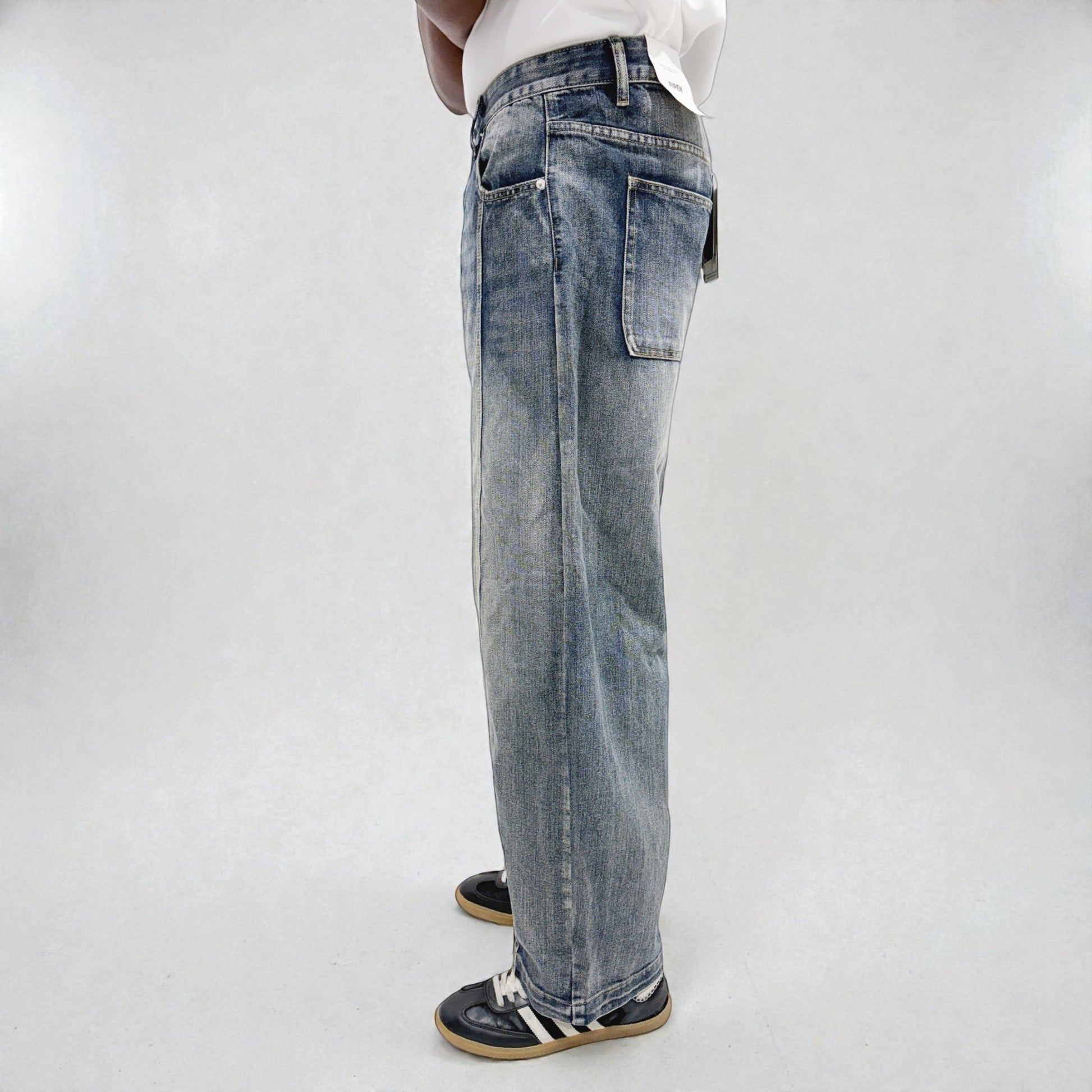 Ripen Cannon Jeans Denim Blue | ODD EVEN