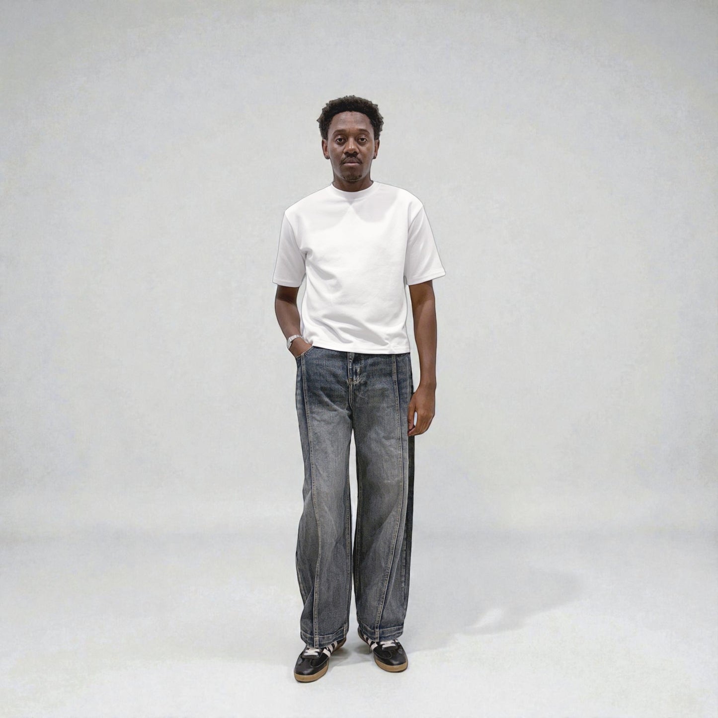 Ripen Cannon Jeans Denim Blue | ODD EVEN