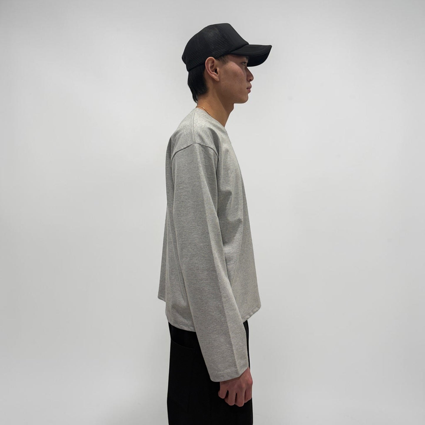 By Attention Boxed Up L/S Grey
