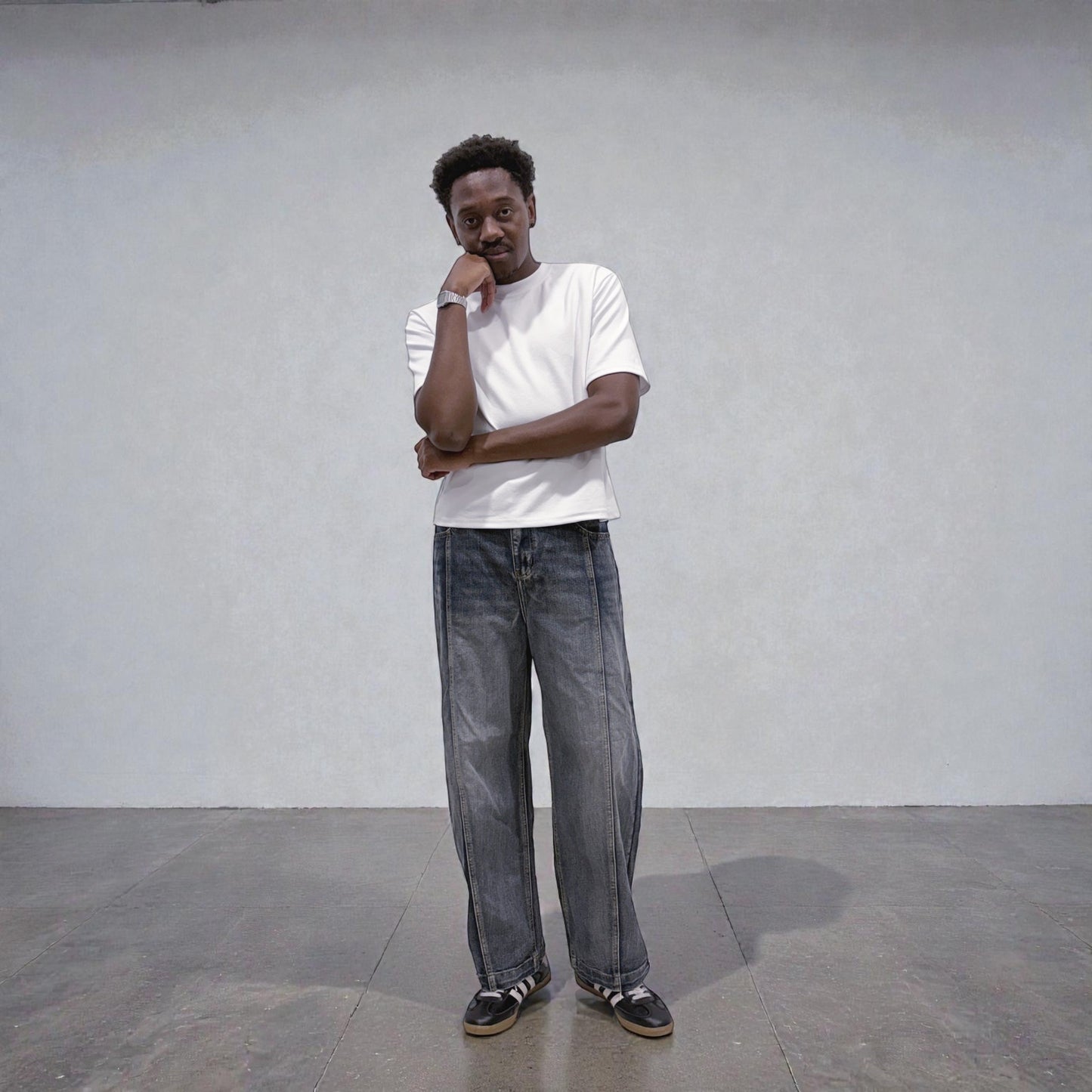 Ripen Cannon Jeans Denim Blue | ODD EVEN
