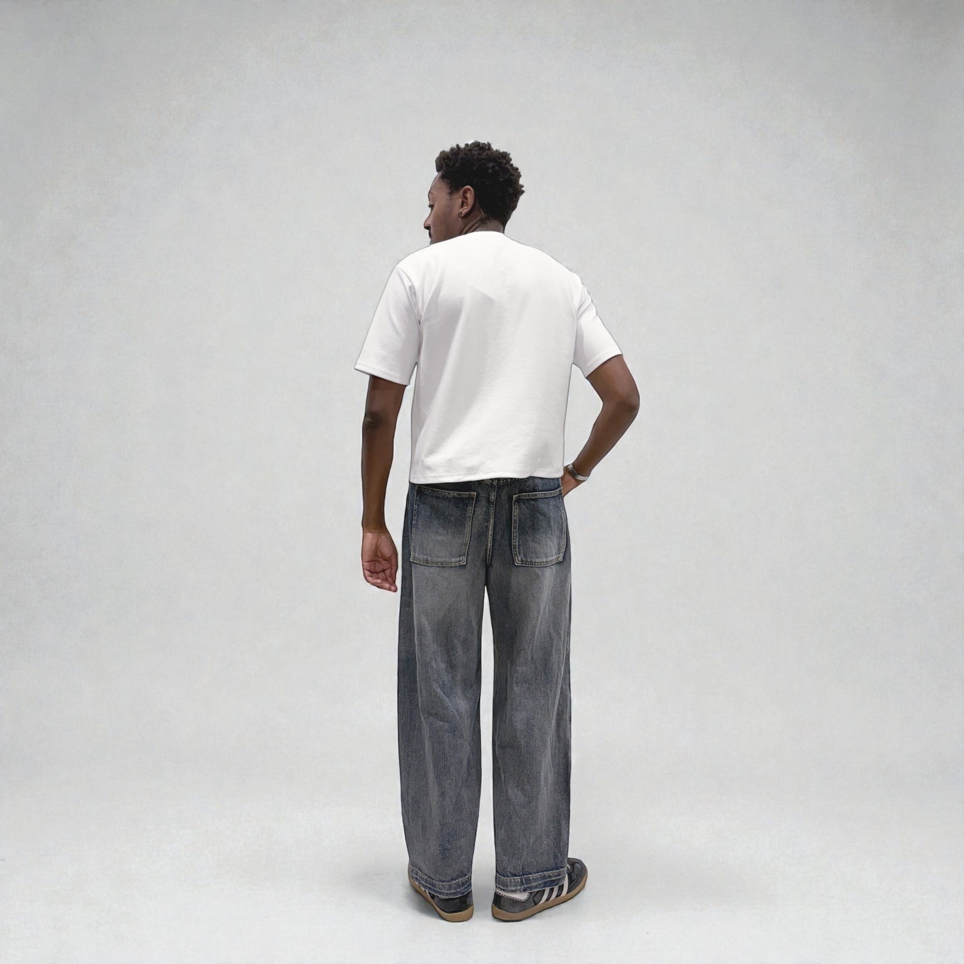 Ripen Cannon Jeans Denim Blue | ODD EVEN