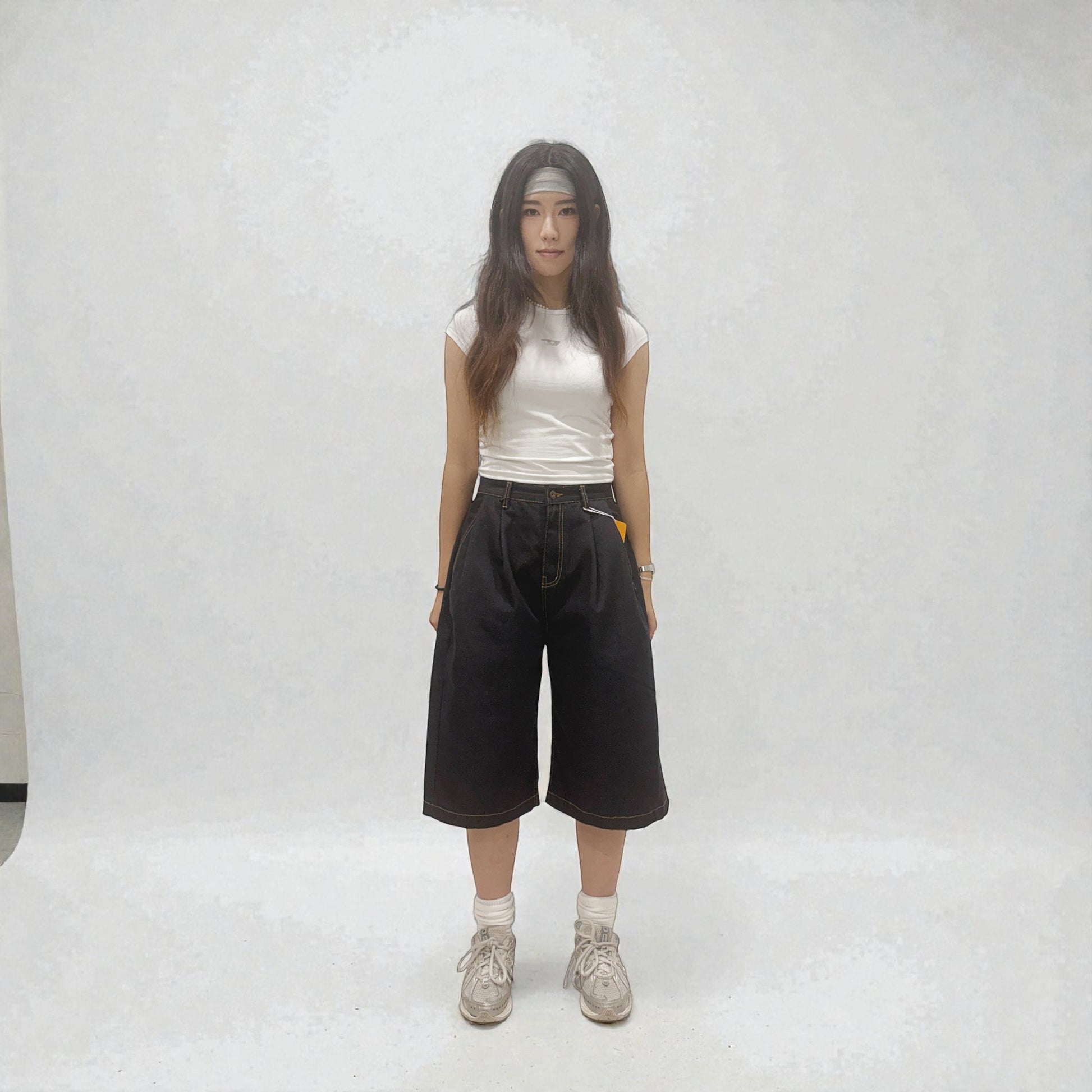 Develop Korea Destroyer Jorts Indigo | ODD EVEN