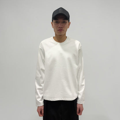 By Attention Boxed Up L/S White | ODD EVEN