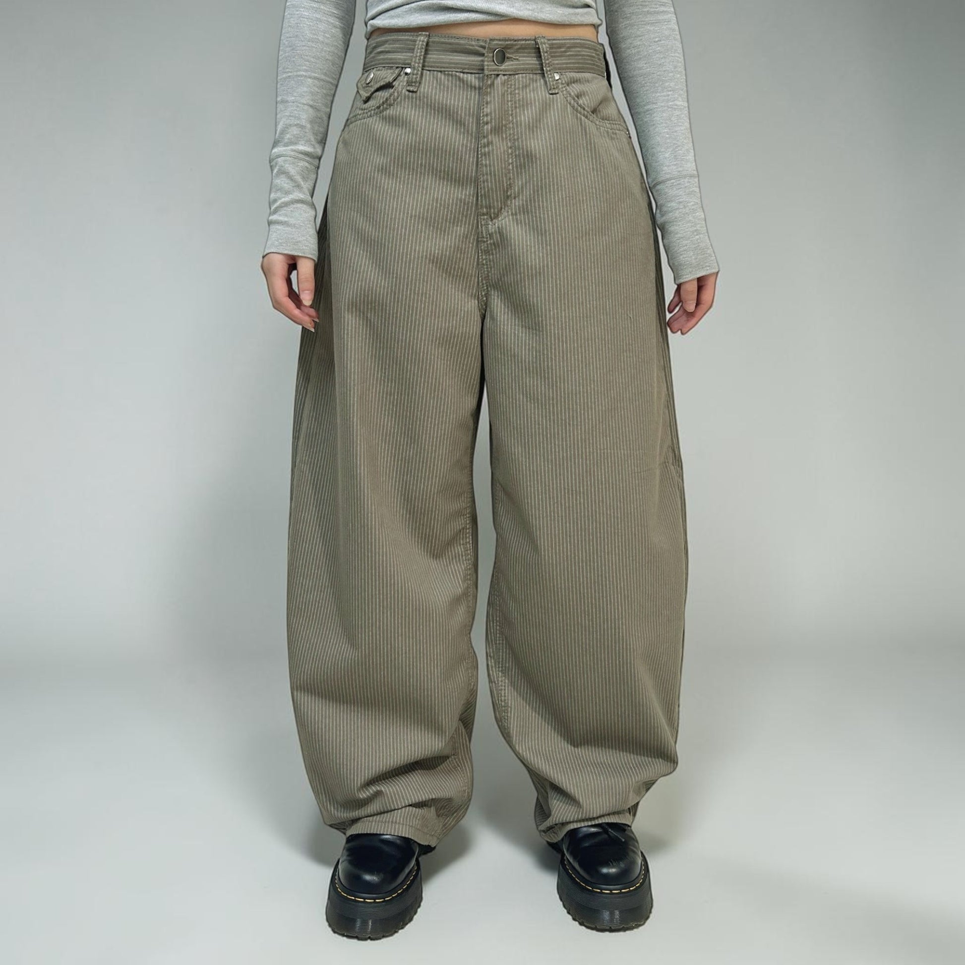 Develop Korea No Doubt Pants Olive | ODD EVEN