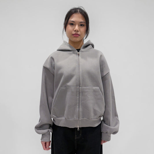 Invis-Able Hamptons Zip Hoodie Smoke