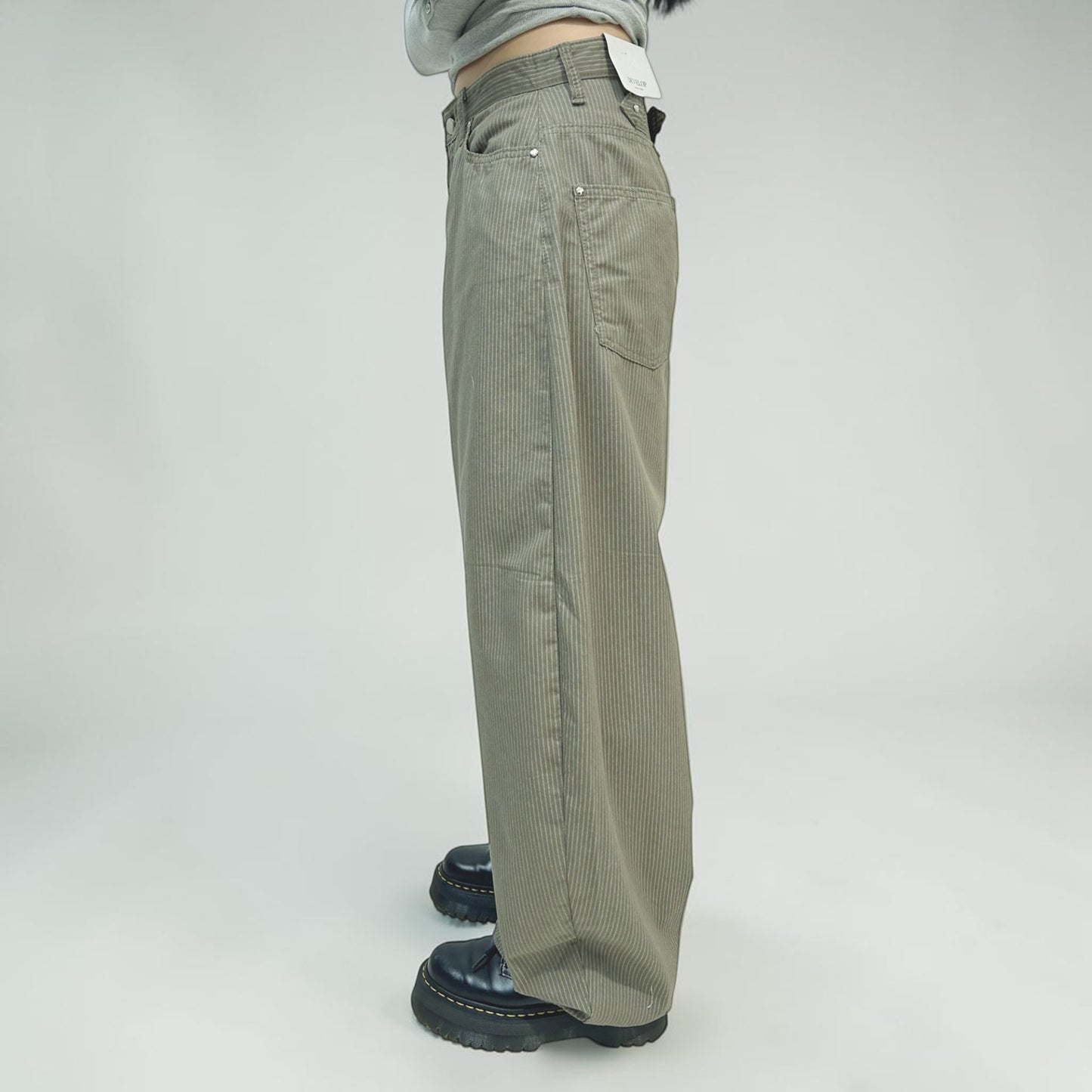 Develop Korea No Doubt Pants Olive | ODD EVEN