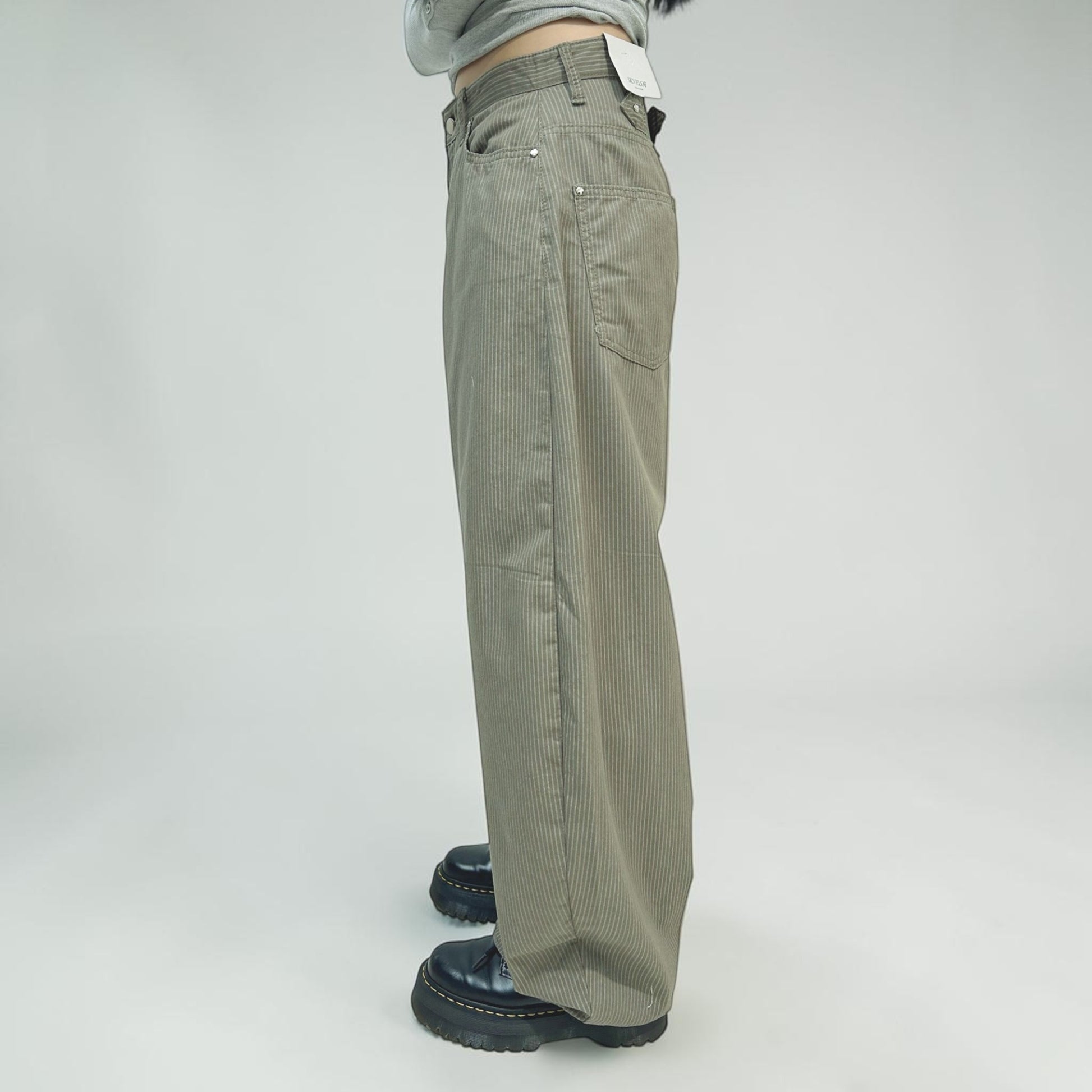 Develop Korea No Doubt Pants Olive | ODD EVEN