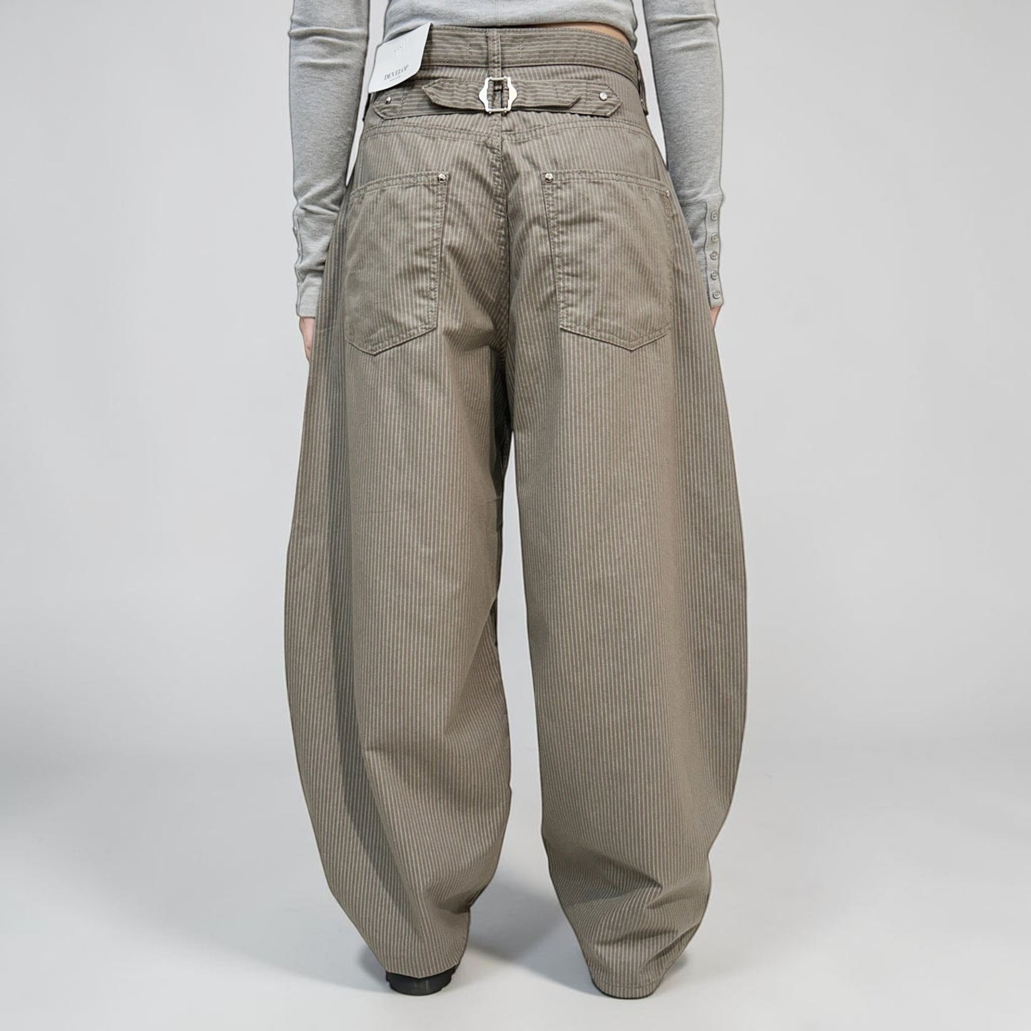 Develop Korea No Doubt Pants Olive | ODD EVEN